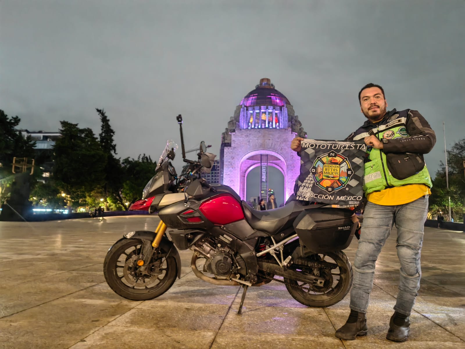 Rodando por calles extrañas de la gran ciudad