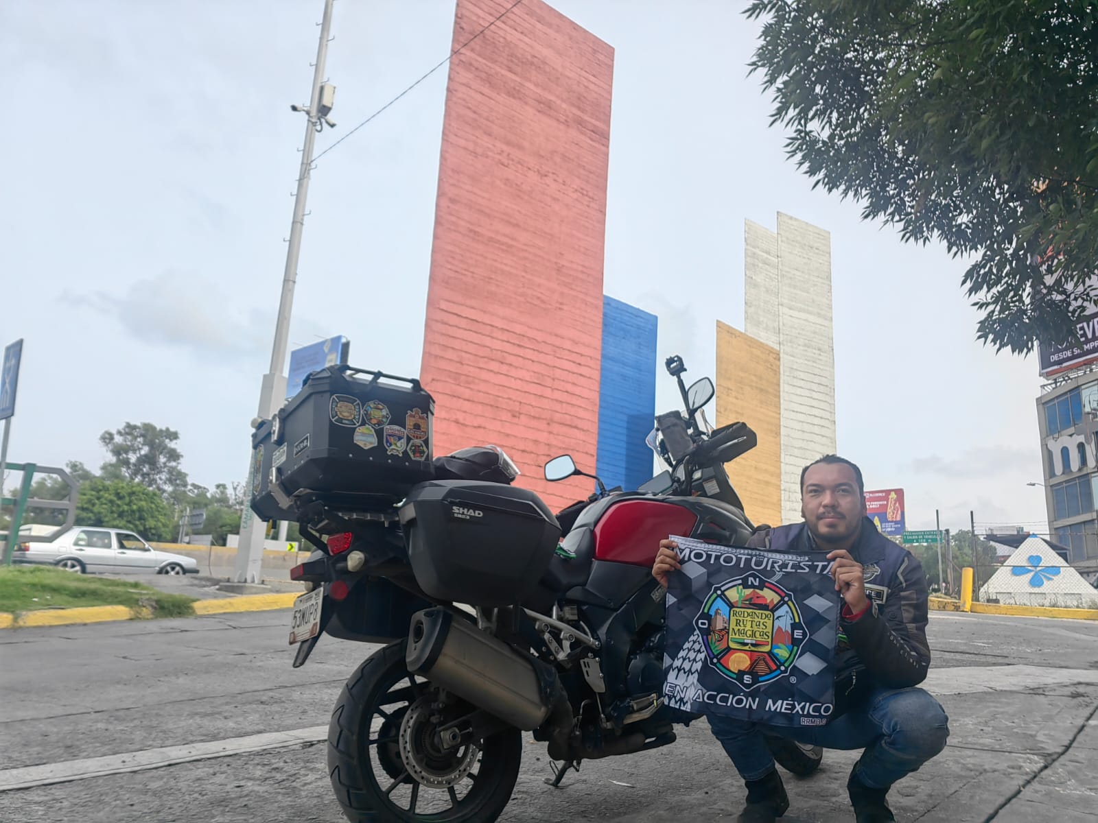 Rodando por calles extrañas de la gran ciudad