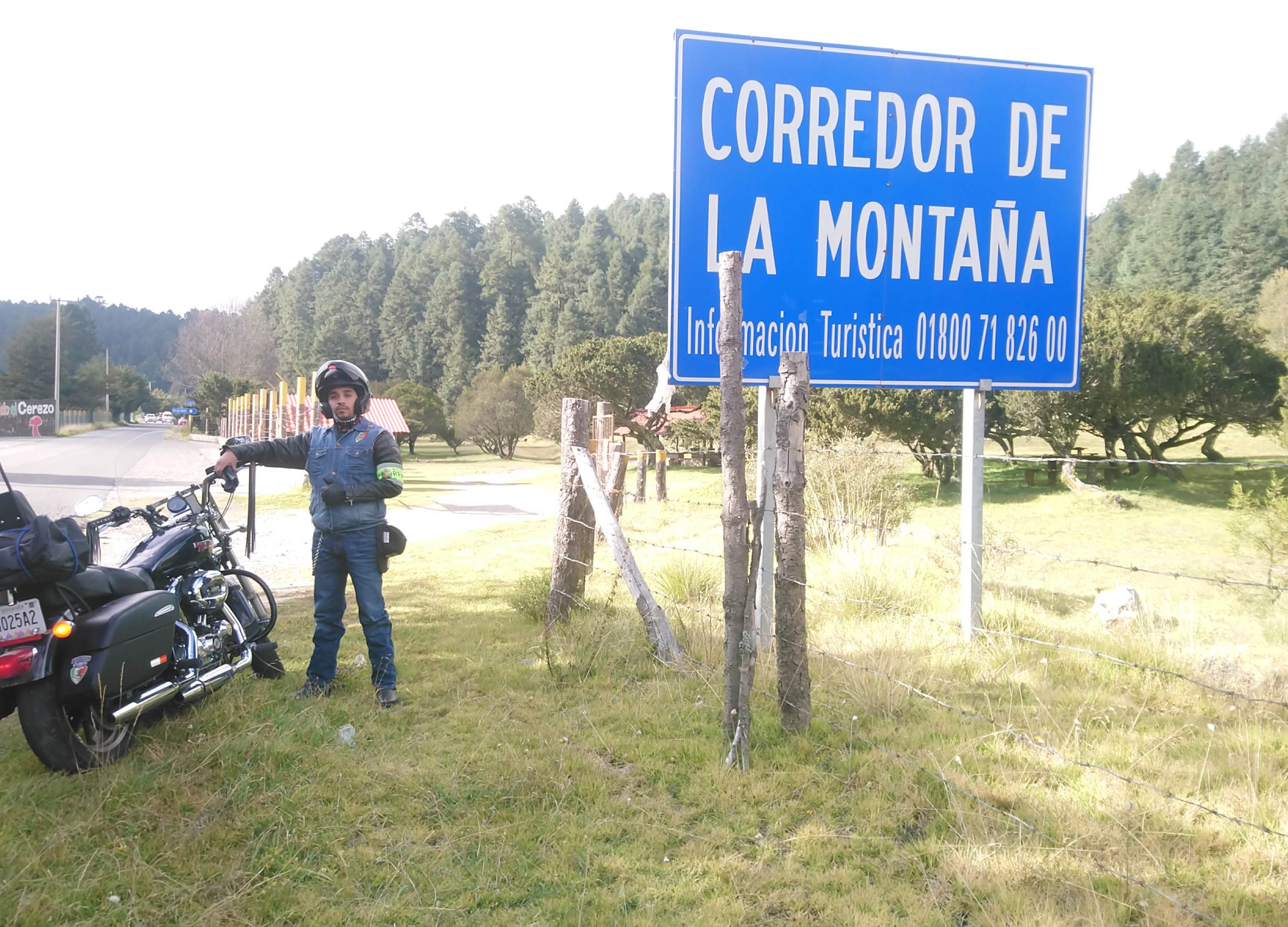 el corredor de la montaña