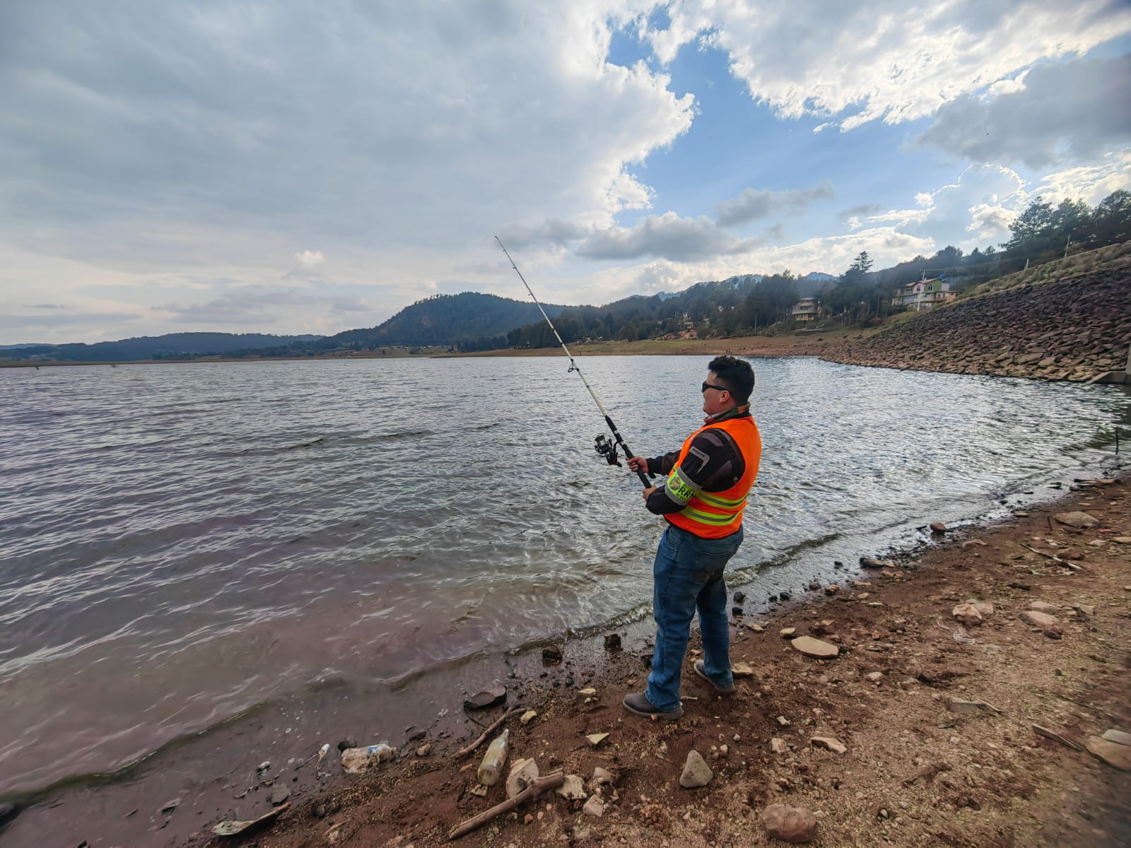 Pescando en Mata de Pinos