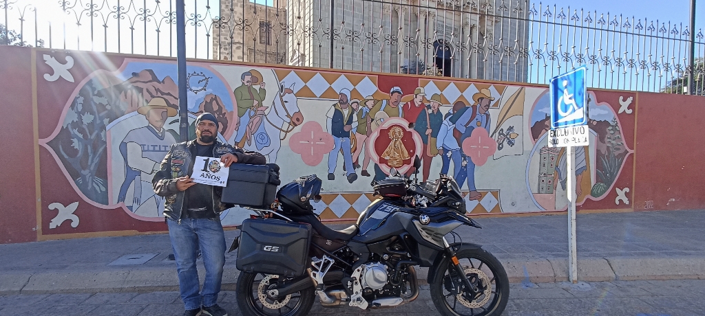 Mural de peregrinación