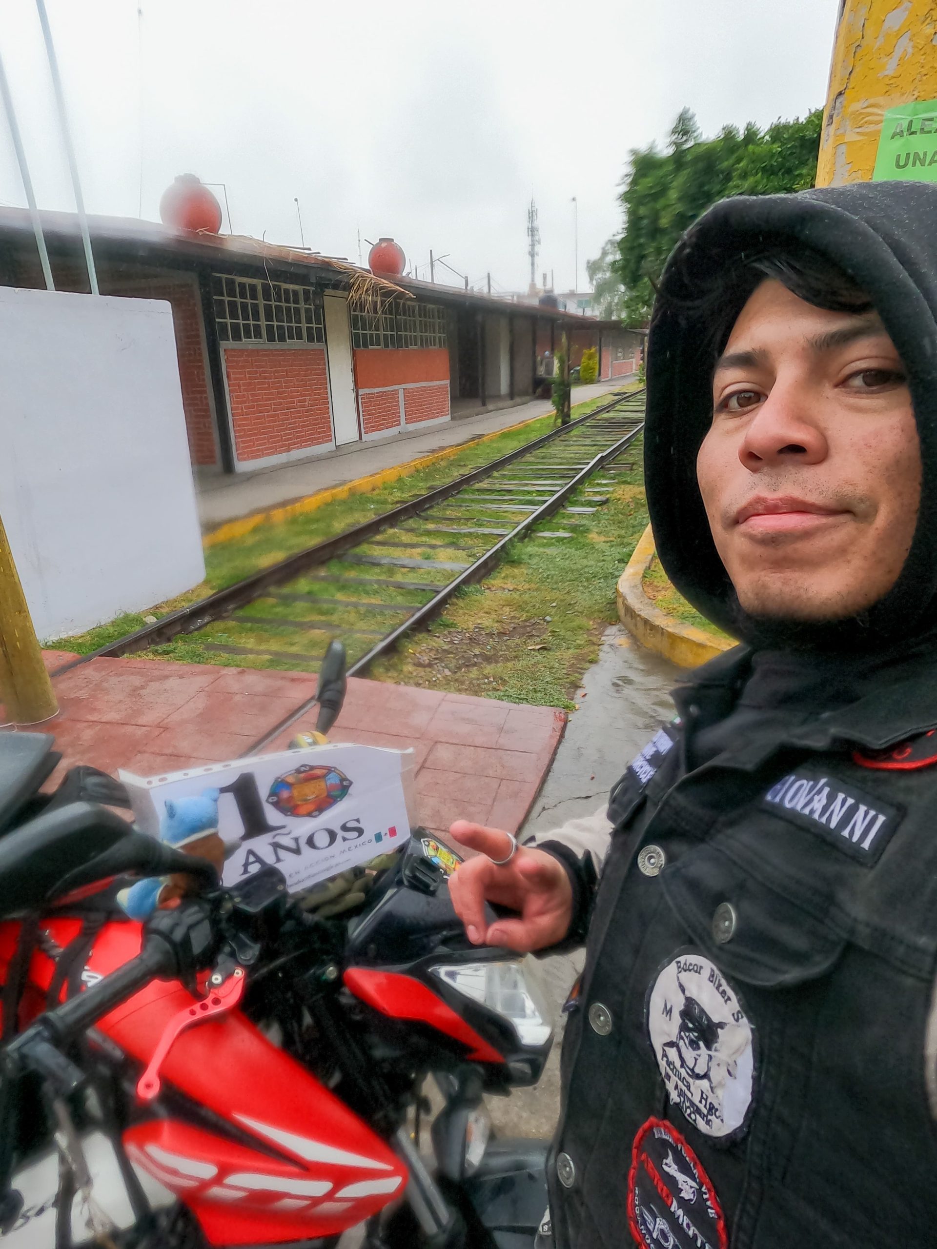 Antigua estación de tren en Progreso de Obregón Hidalgo