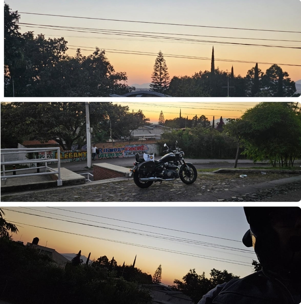 Atardecer en la cima de zapopan