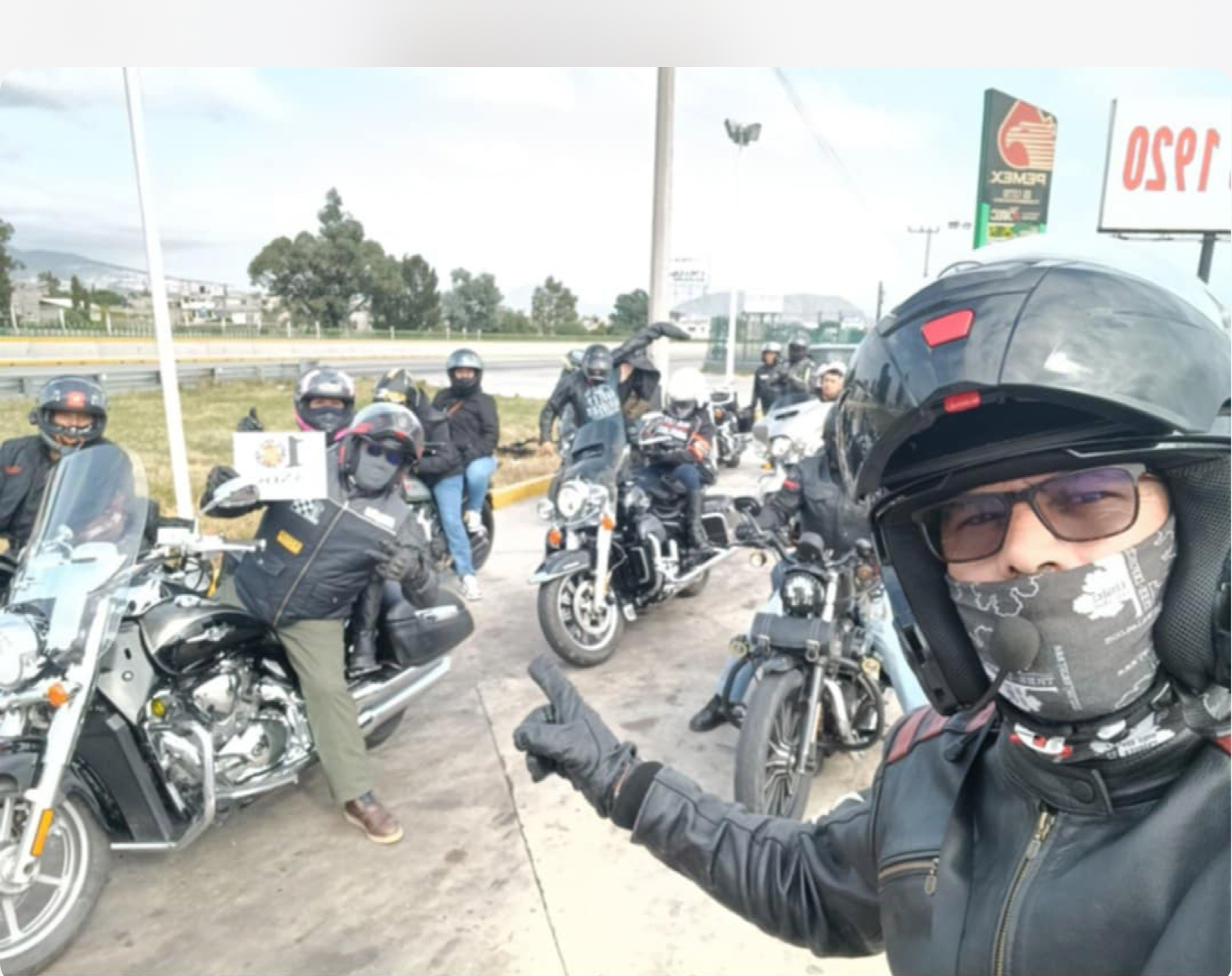 Reunion motociclista