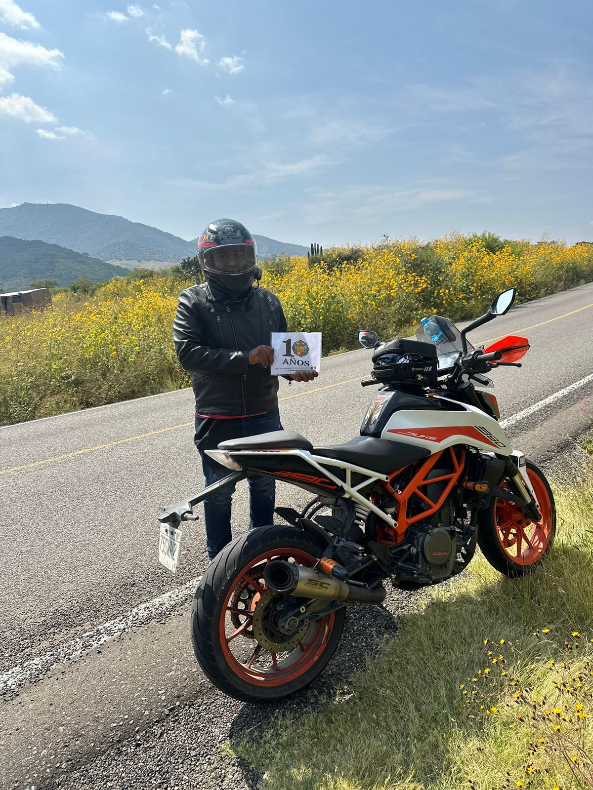 Paisaje en carretrra