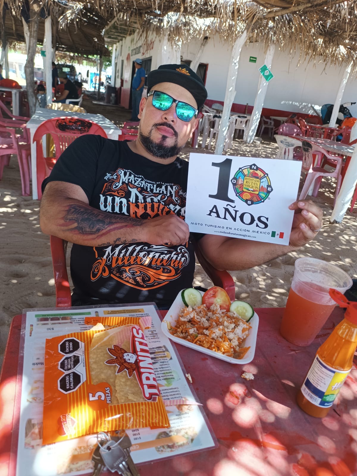 Cesar platillo Ceviche