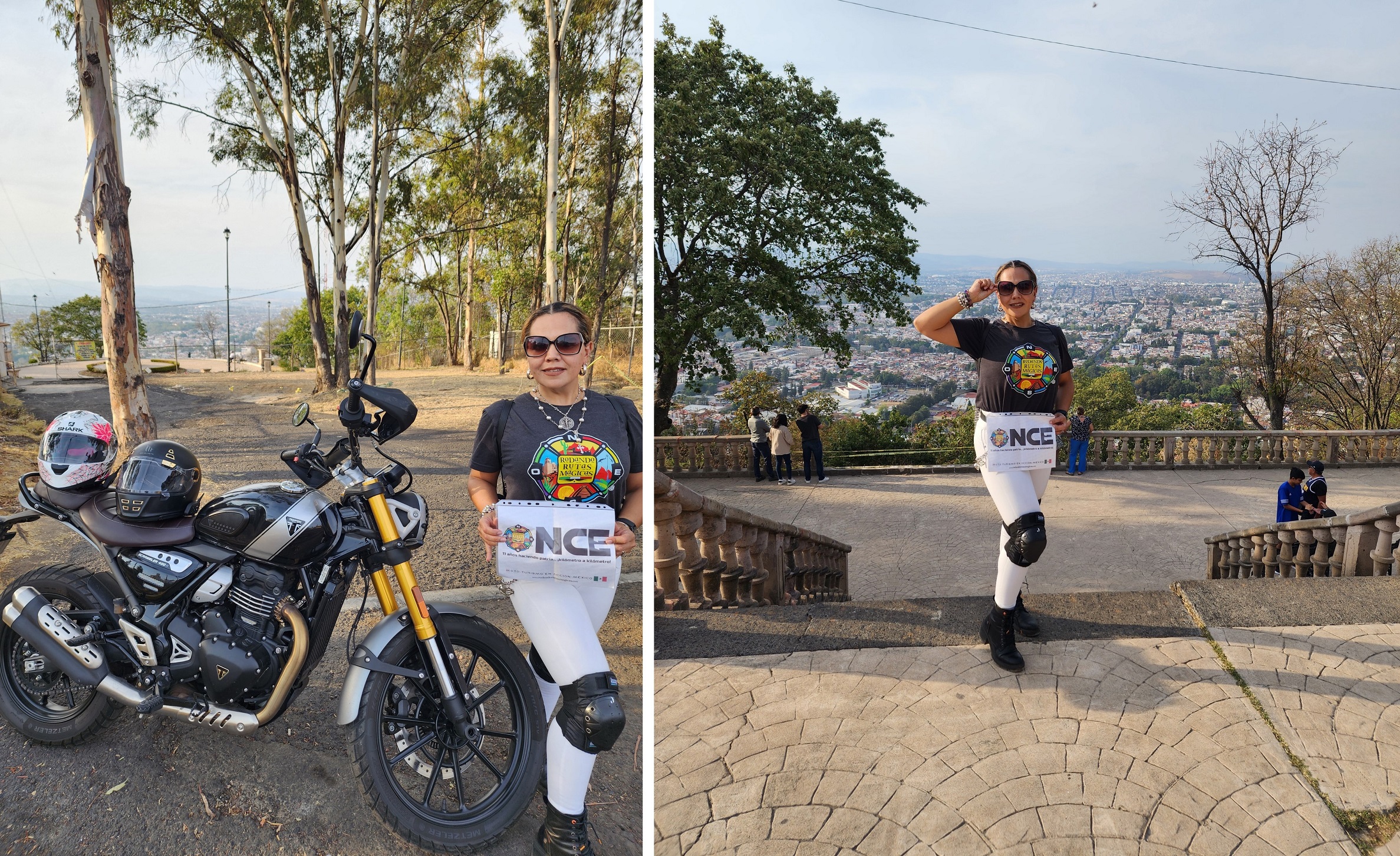 Mirador con vista panorámica de la ciudad de Morelia