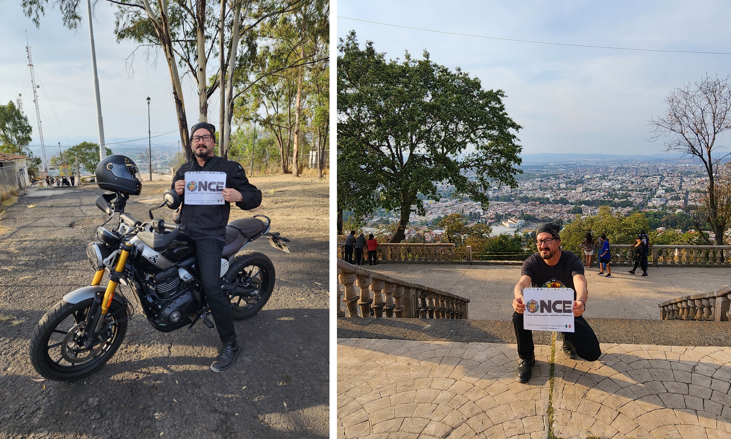 Mirador con vista panorámica de la ciudad de Morelia