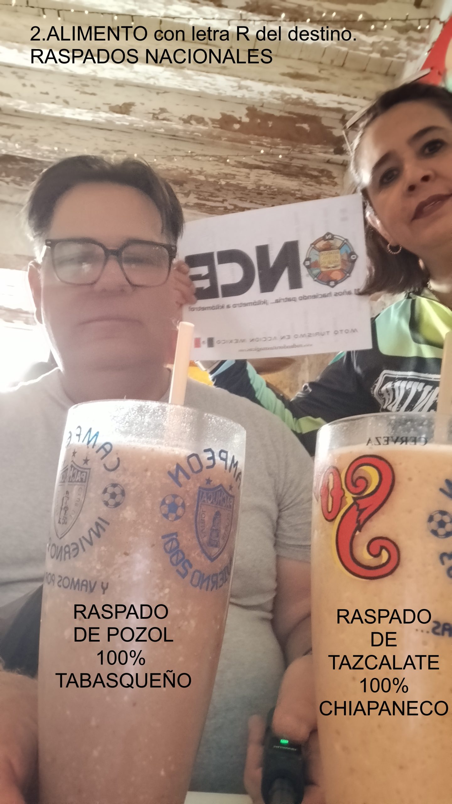 alimento con letra r Raspados