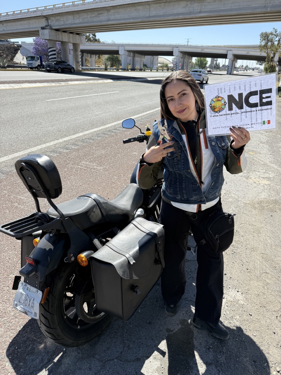 Pinza accesorio de moto