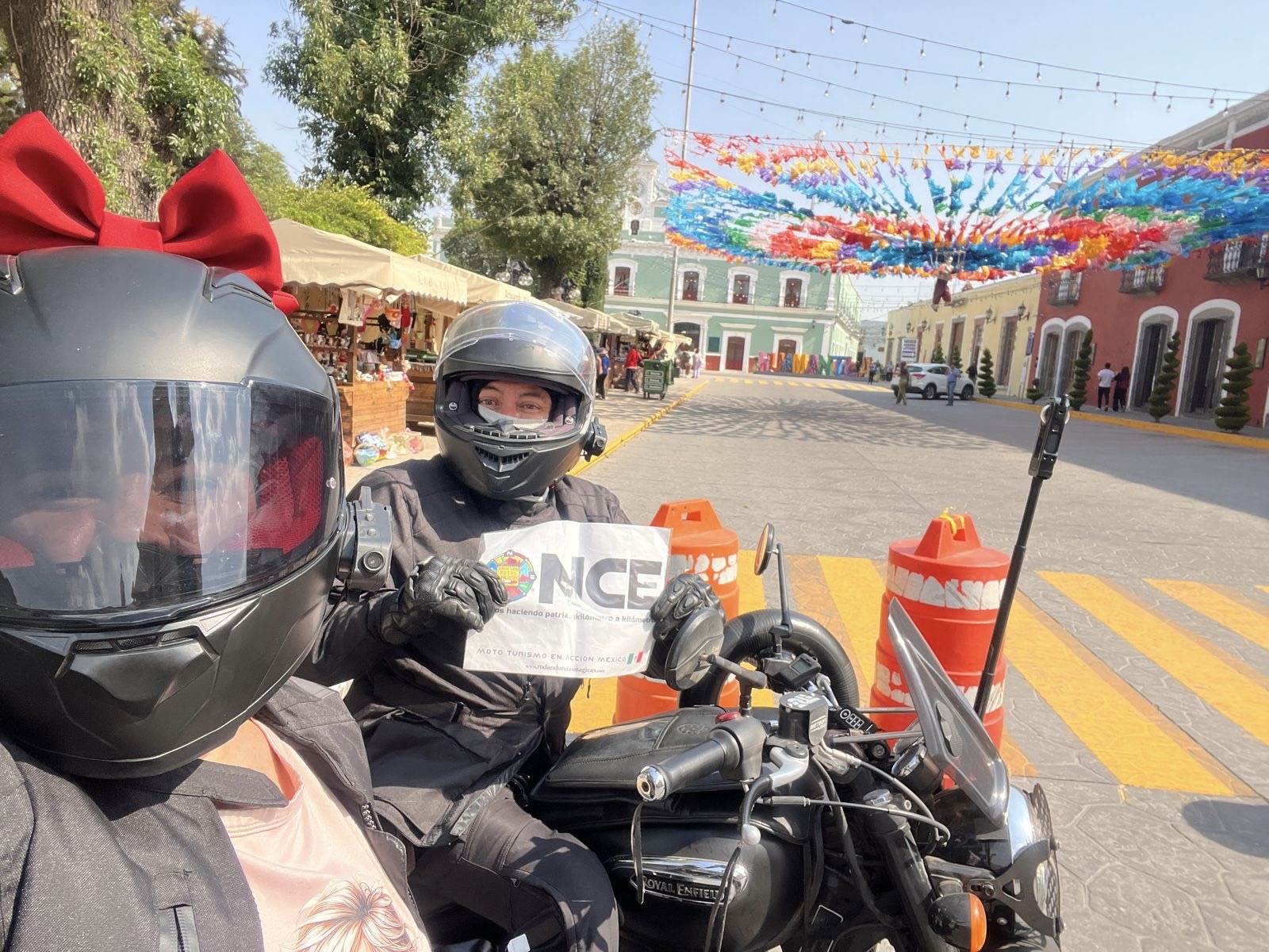 Zócalo, letras museo del títere en Huamantla