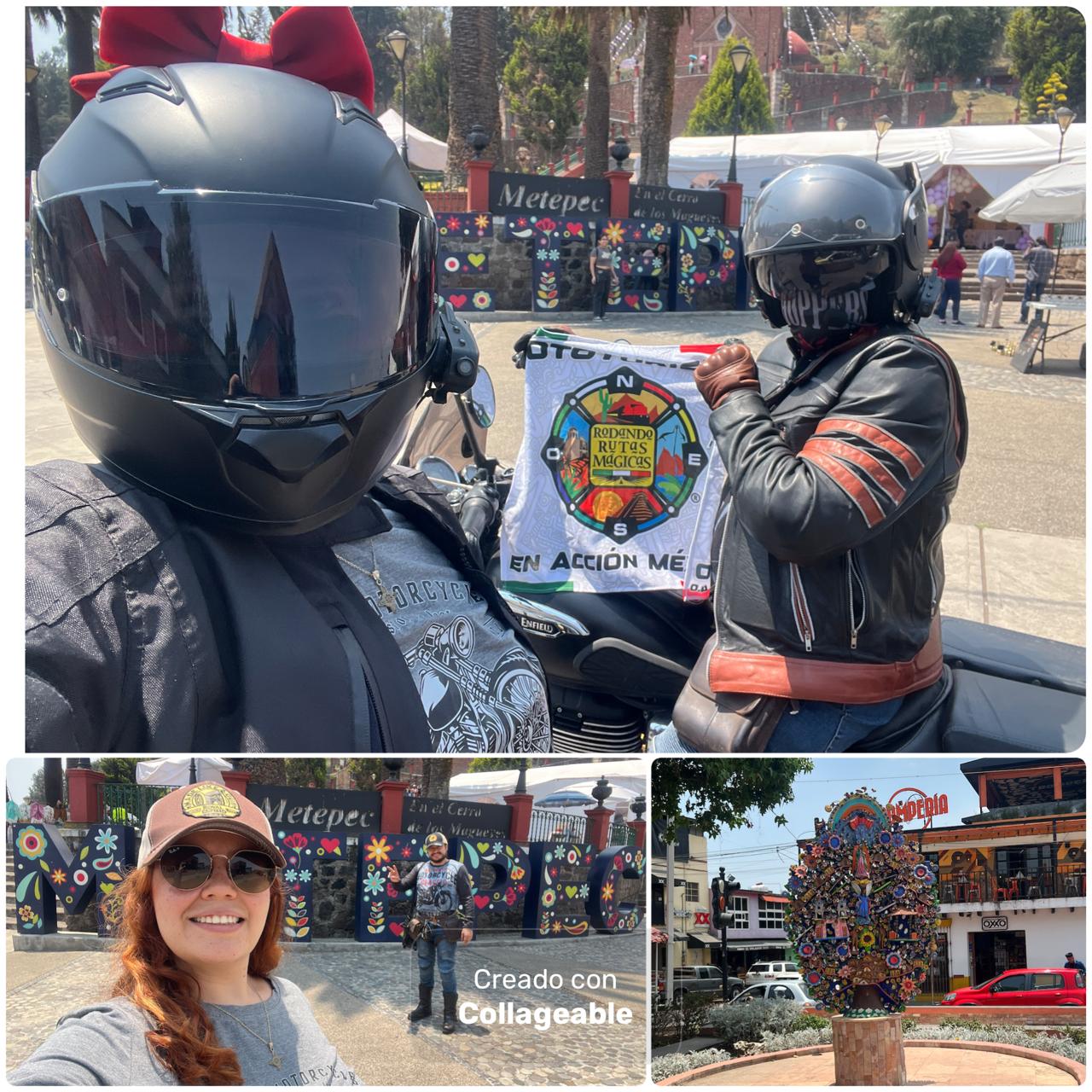 Foto en las letras de Metepec