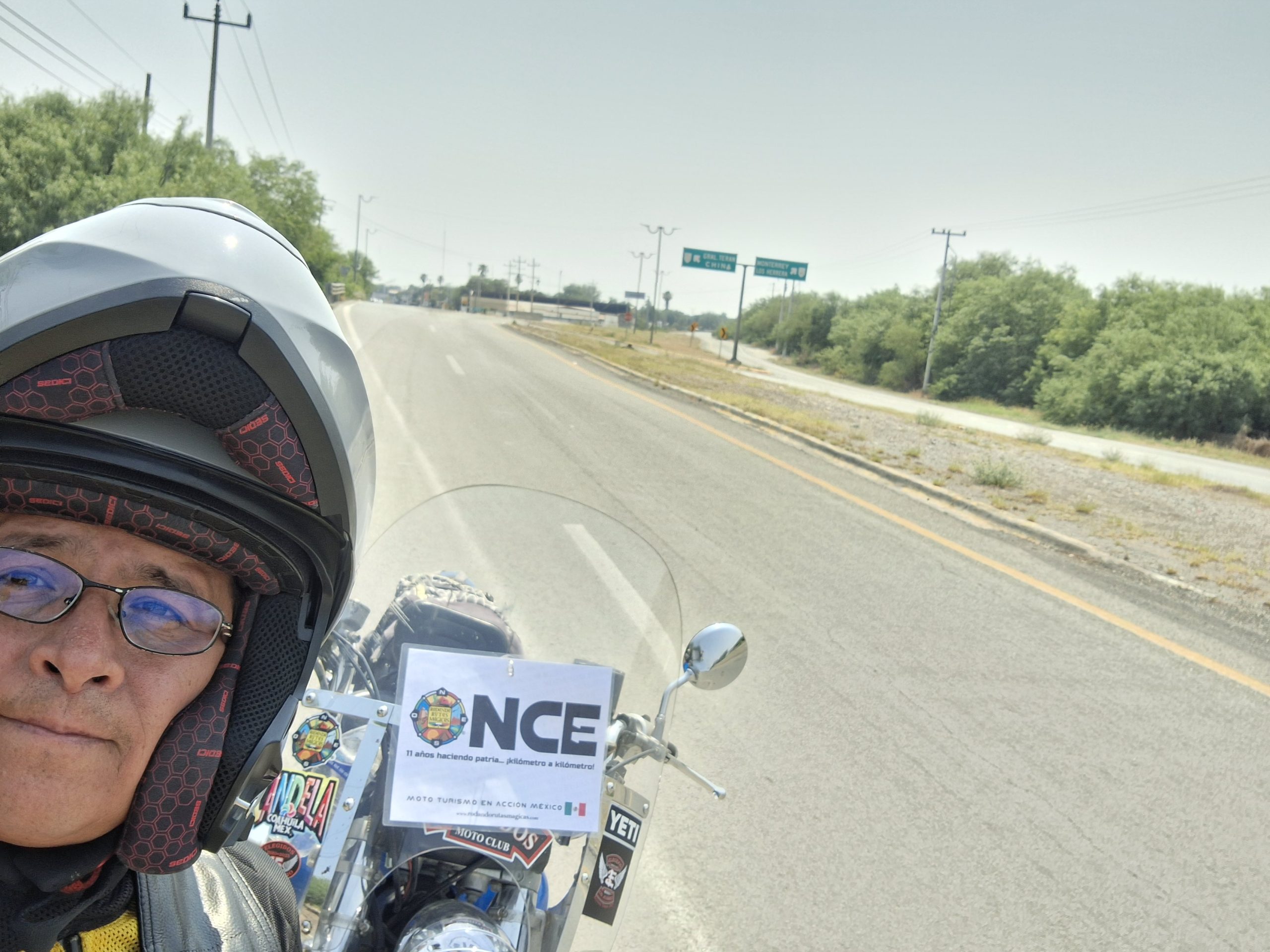 Encrucijada de camino en General Bravo Nuevo Leon