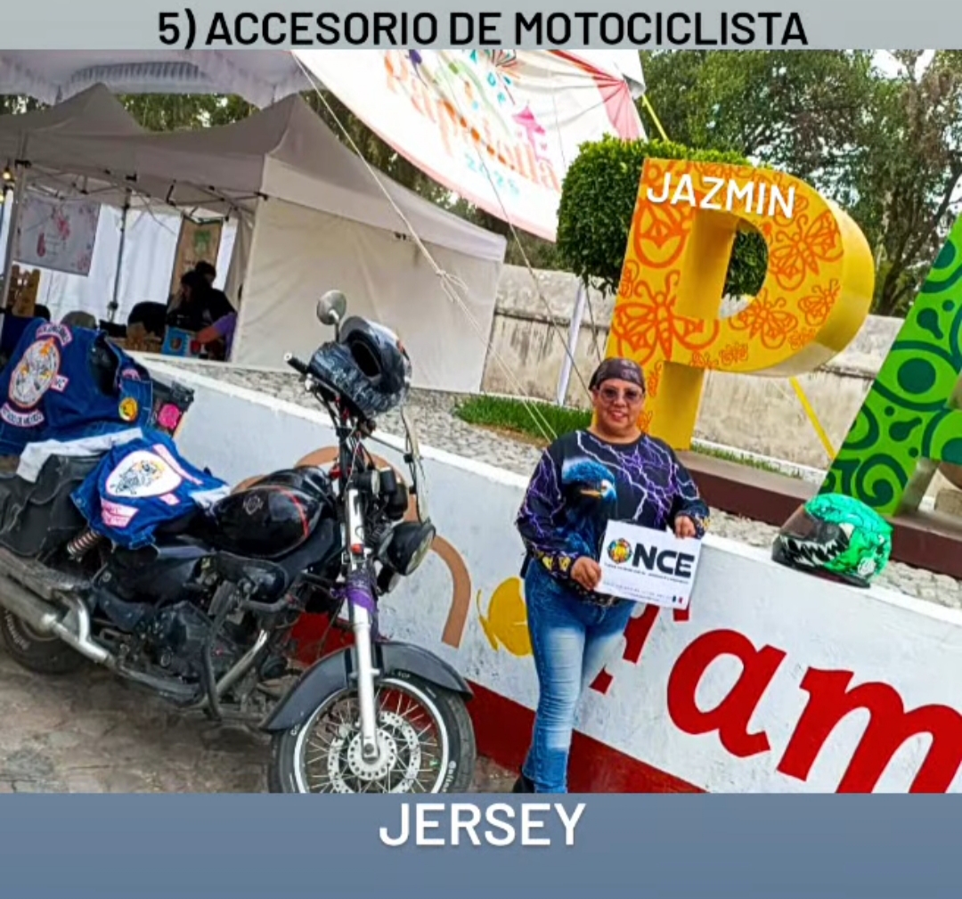 5) Accesorio de motociclista