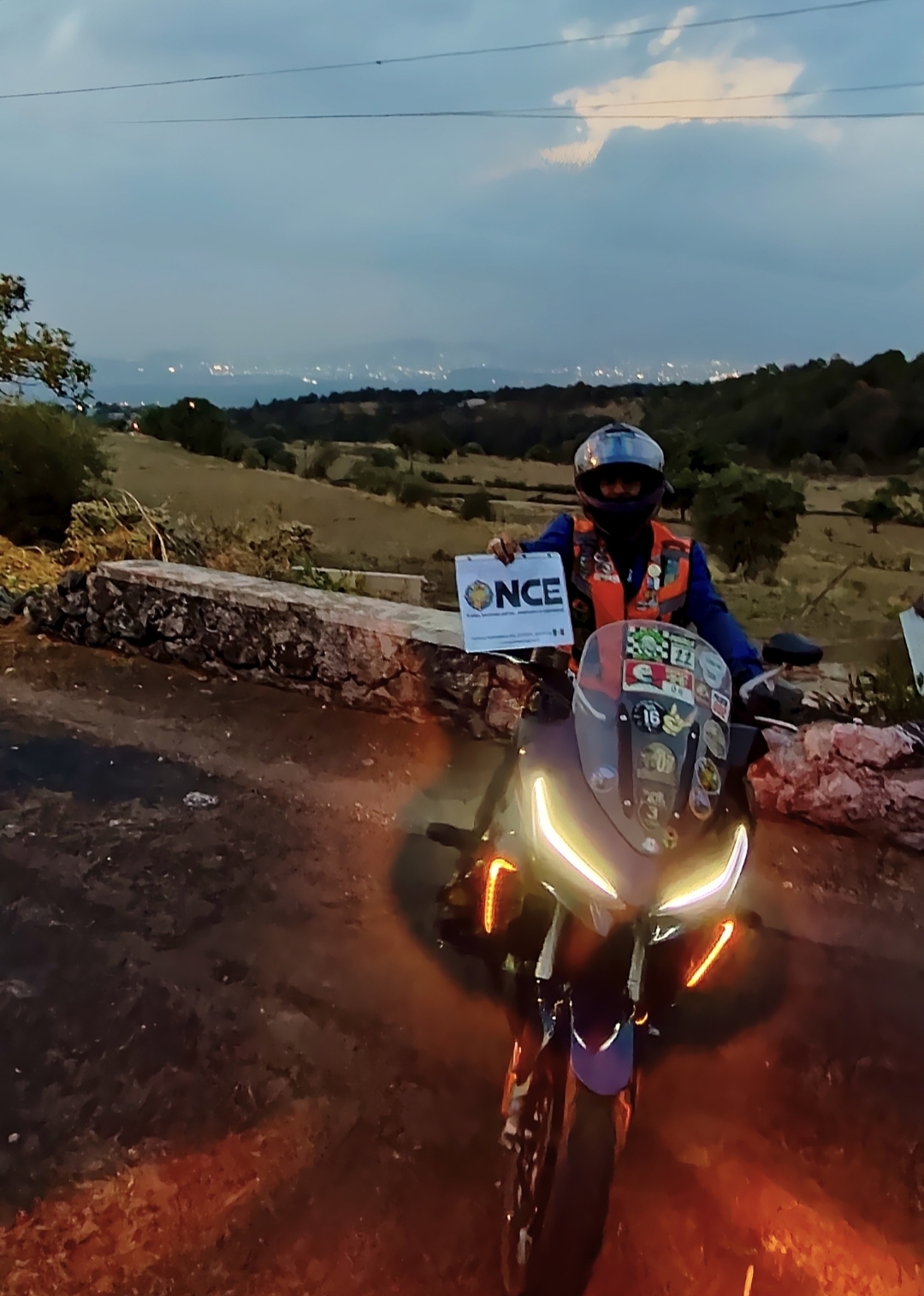 Mirador en carretera