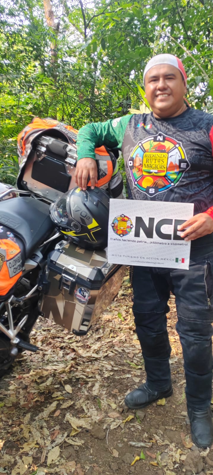 Accesorio motociclista casco