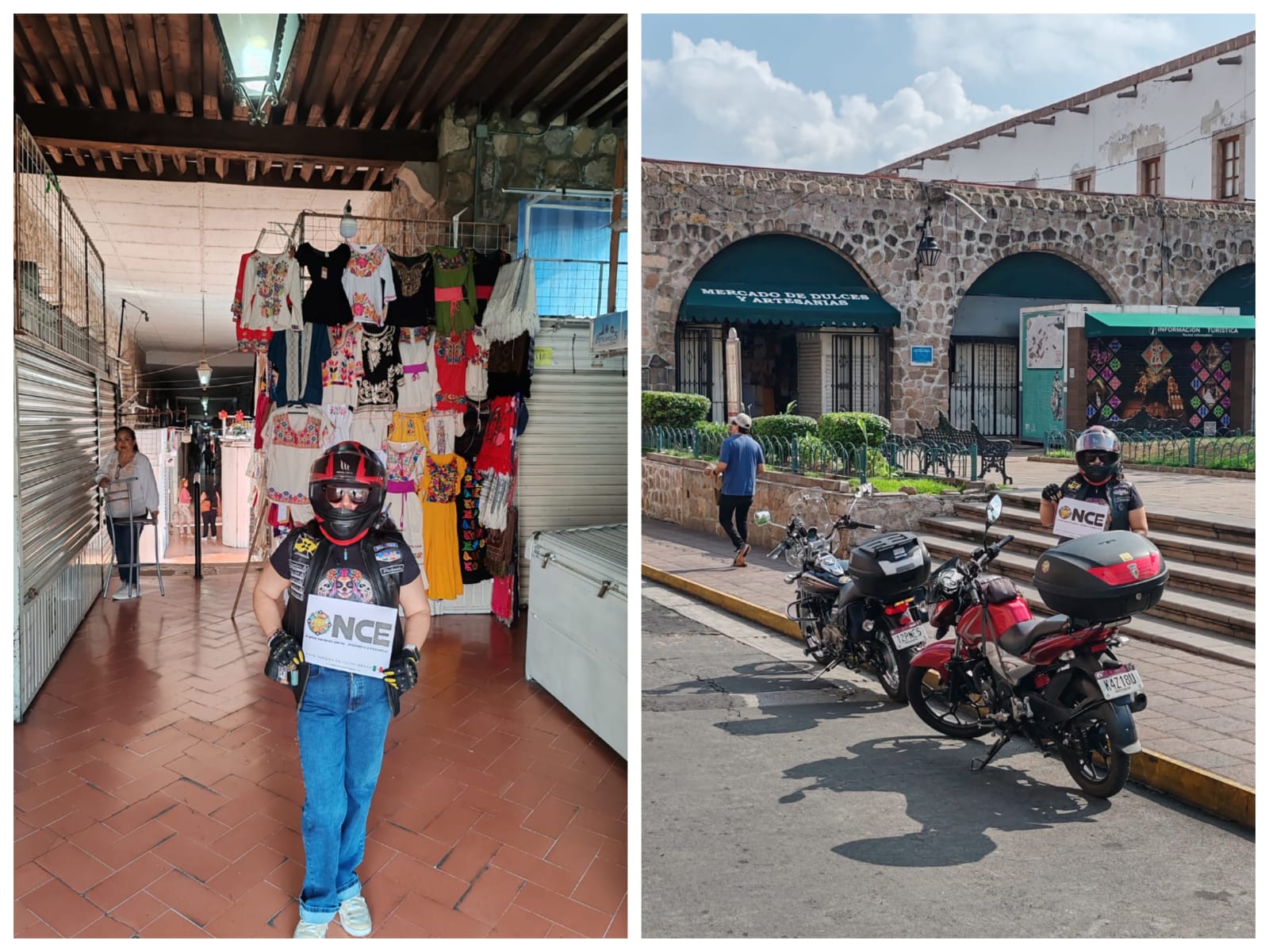 Mercado de dulces y artesanías