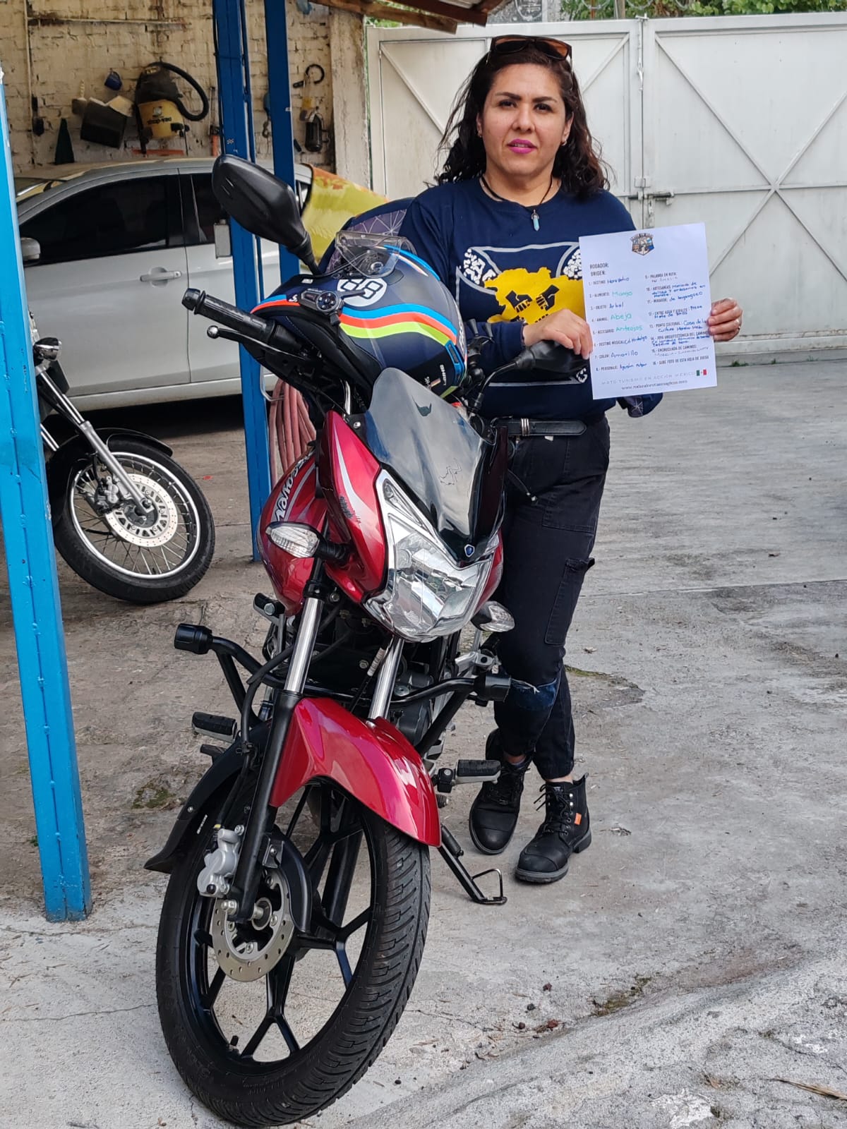 Final de reto basta en ruta