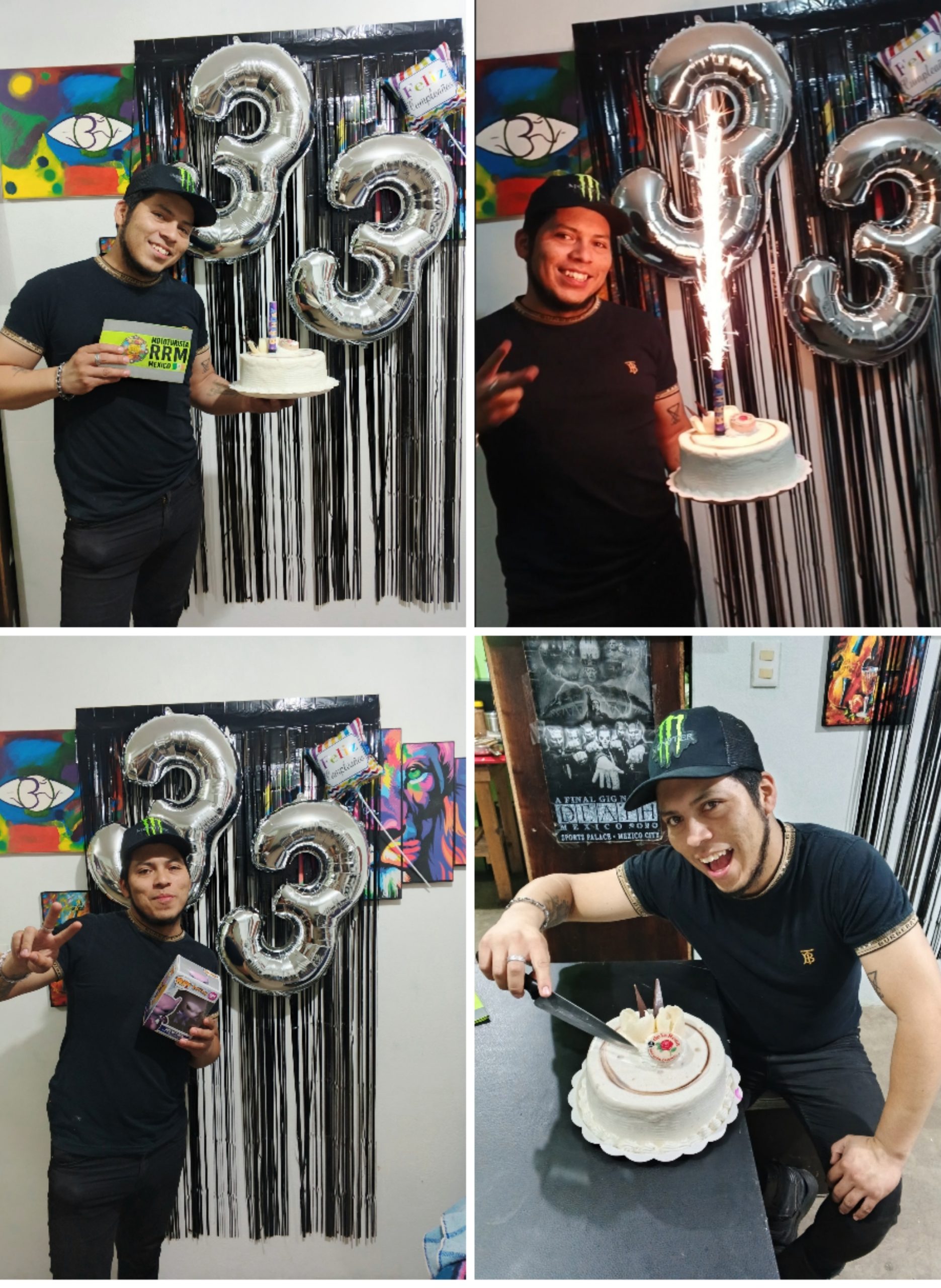 El día 12 de junio fue mi cumple años número 33