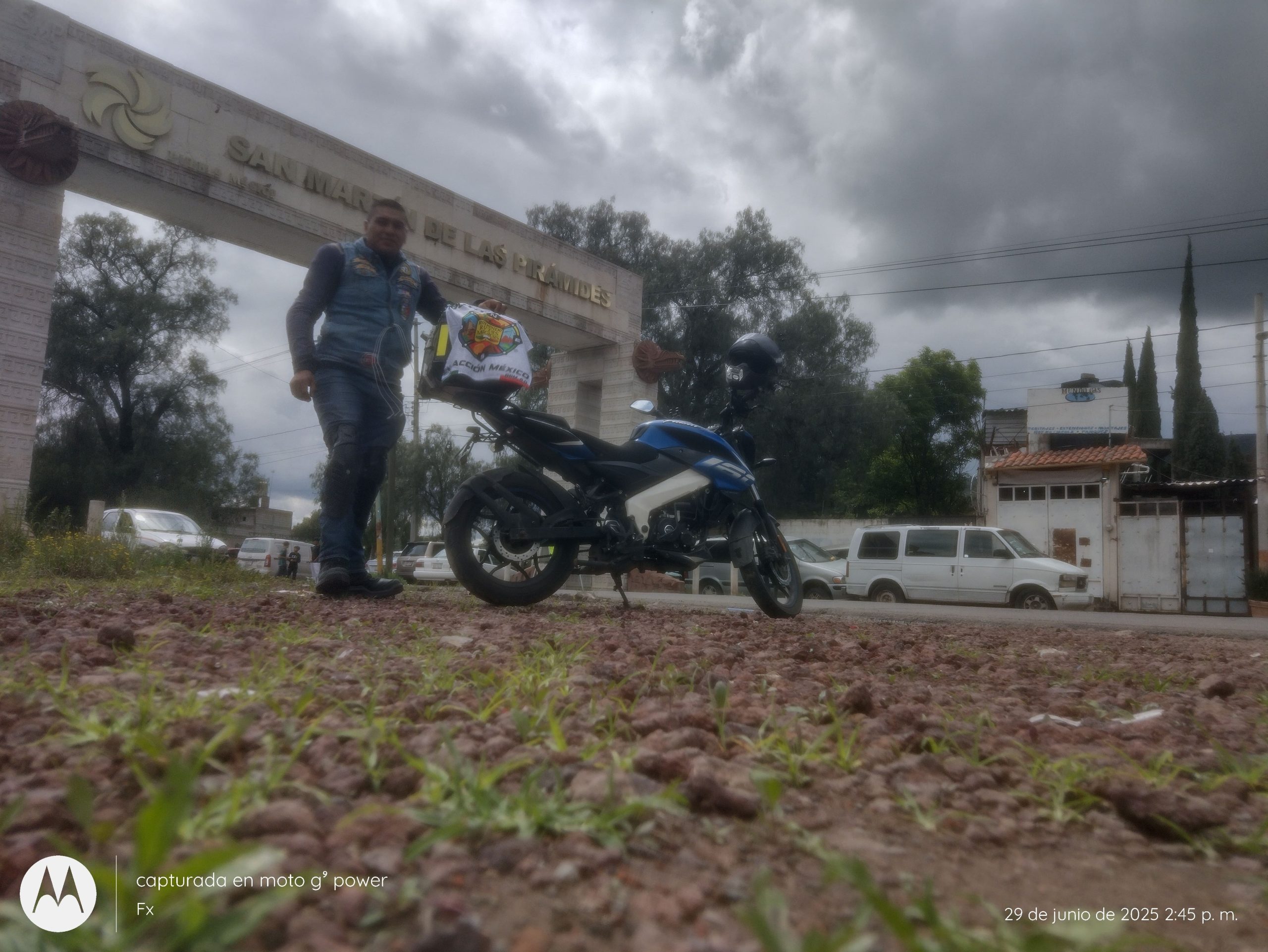 Ingreso a San Martín de las pirámides