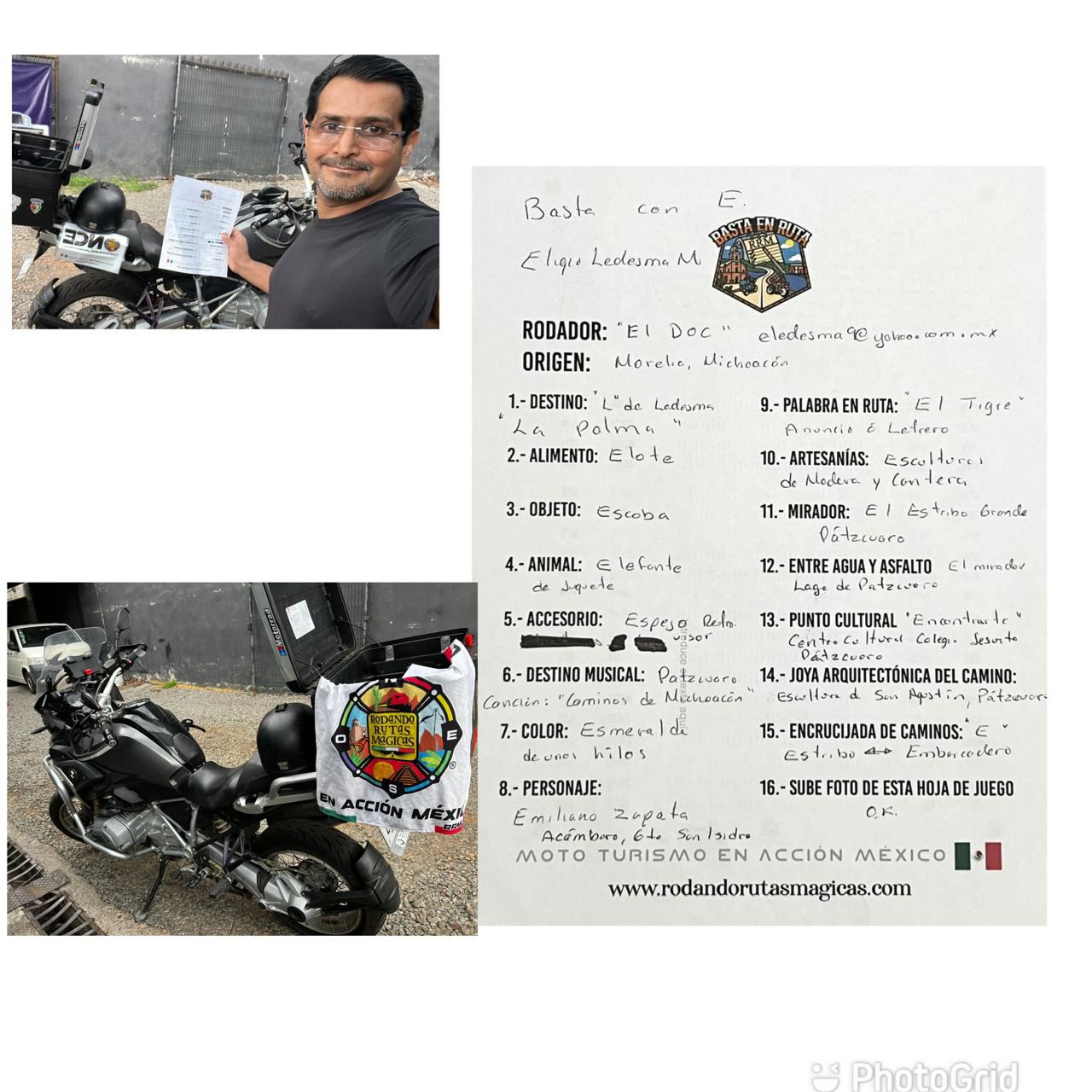 Basta en ruta: La hoja de datos