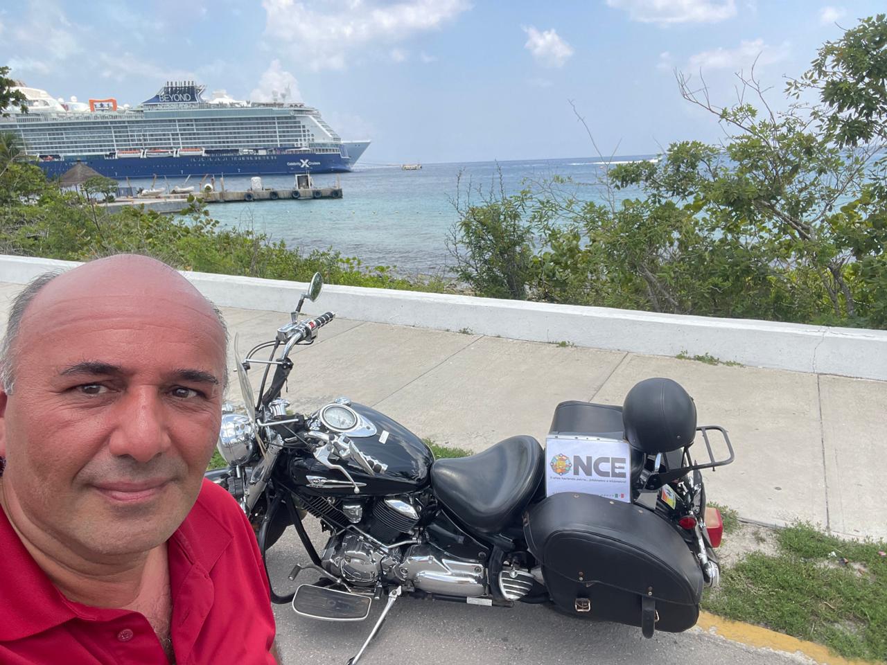 Cozumel entre agua y asfalto