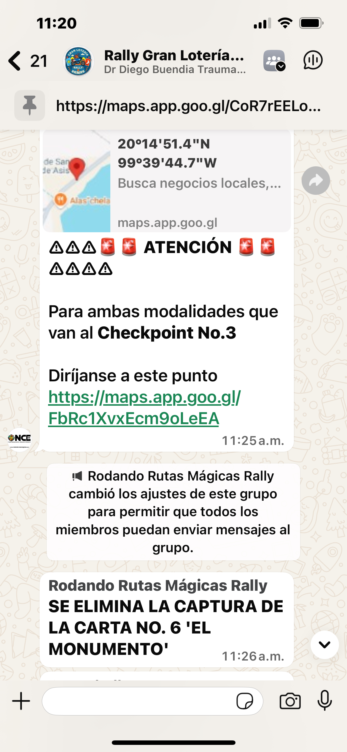 Carta 6 RRM Gran Loteria 25