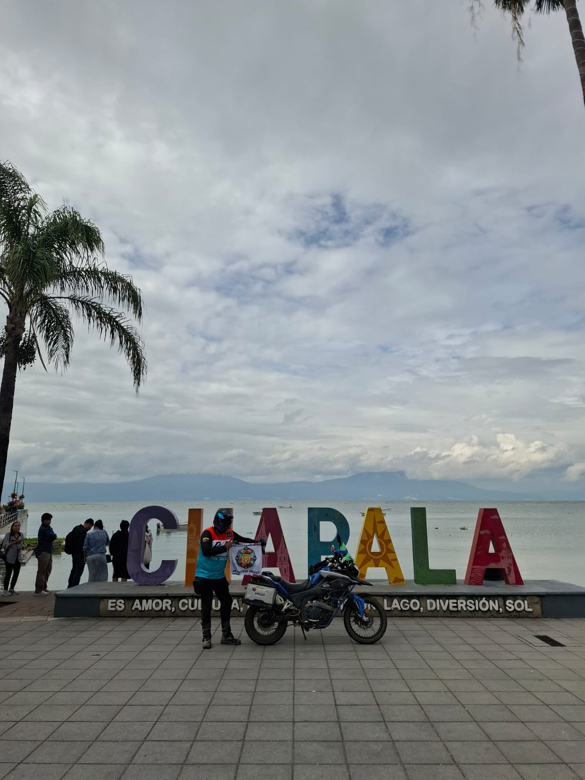 México azul en Chapala