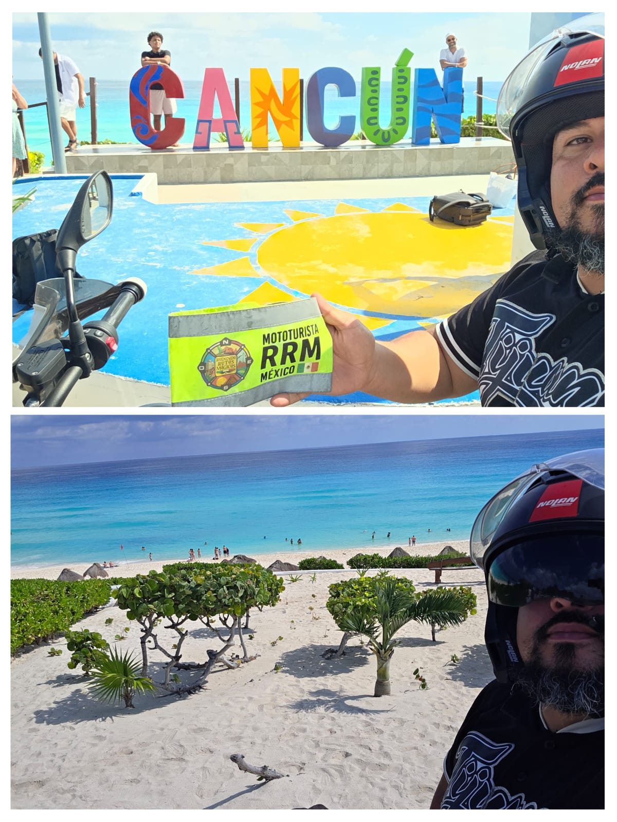 Reto arena y mar Cancun