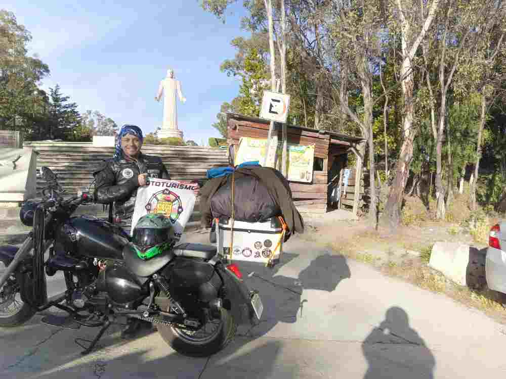 El gigantesco Cristo Rey