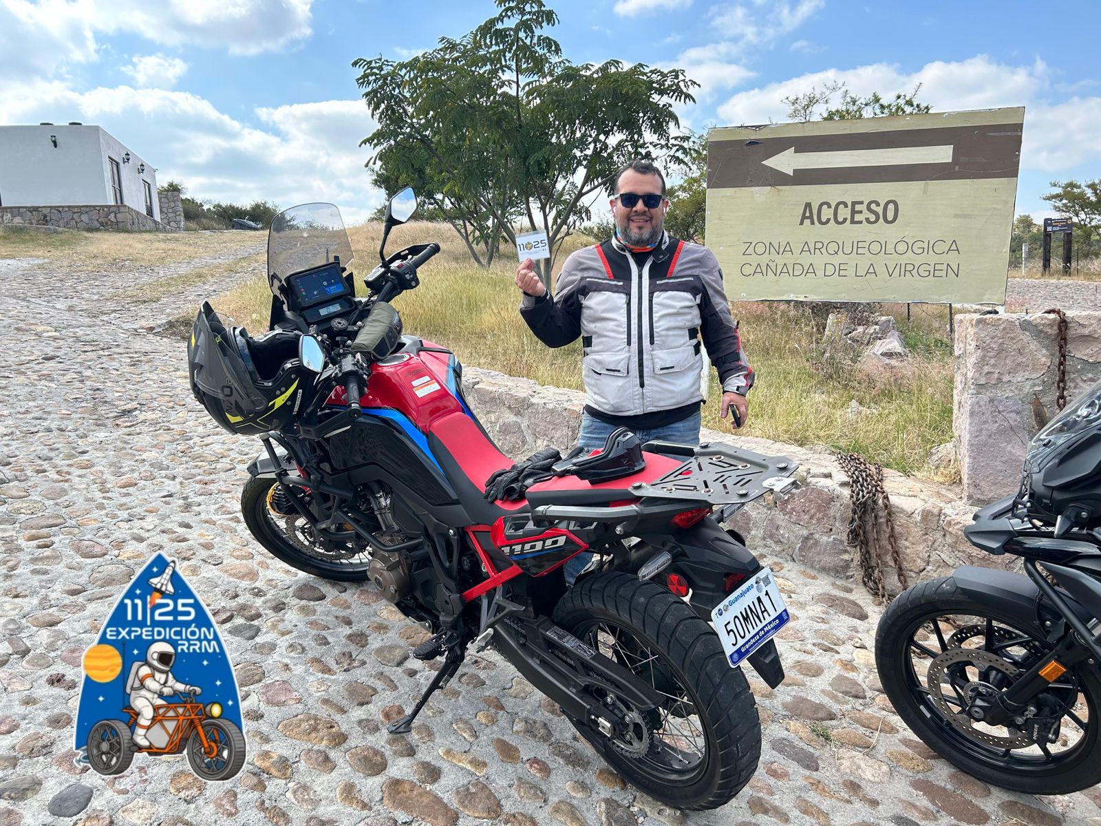 zona arqueológica del reto de aniversario