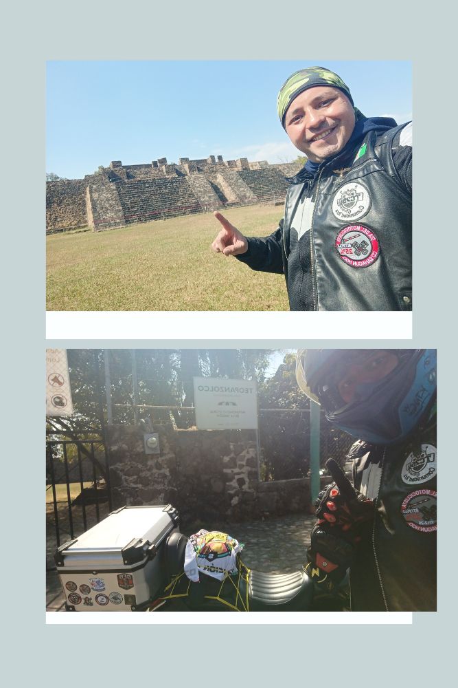 Llegando a Morelos este importante pirámide está en medio de las avenidas