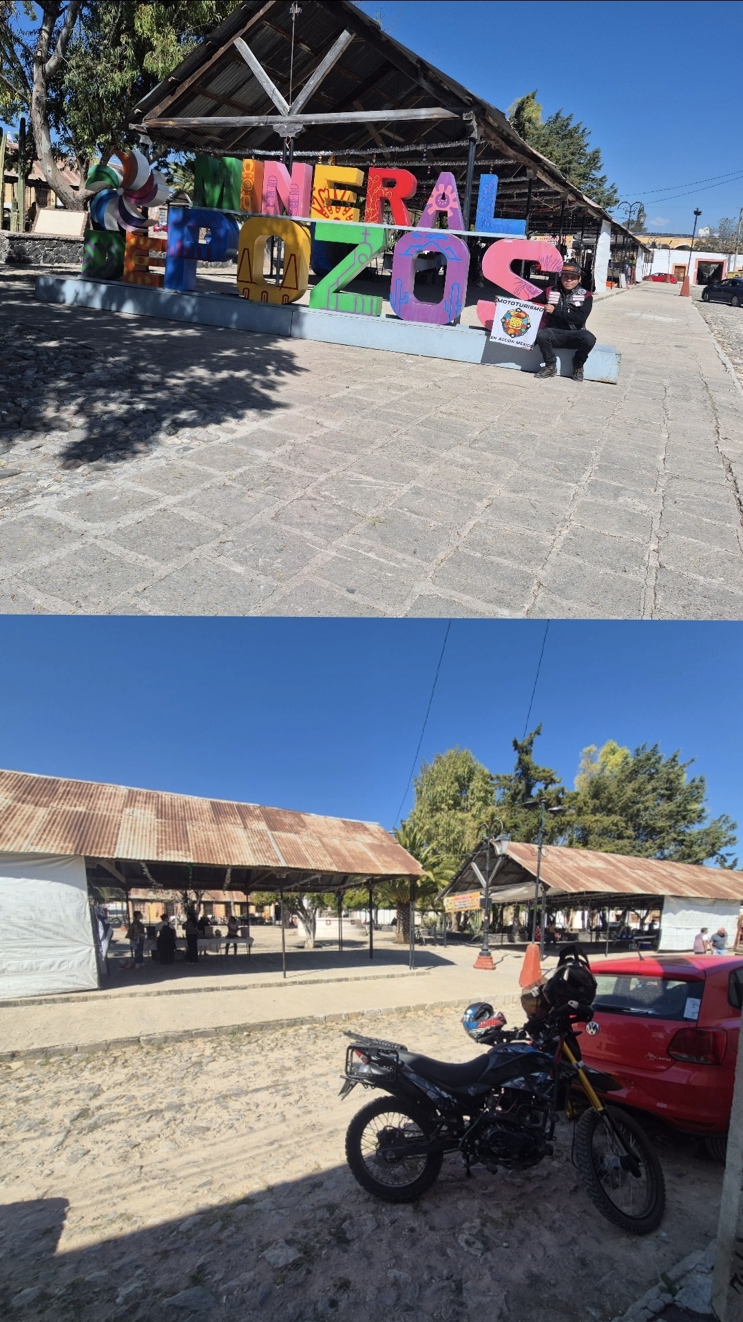 Pueblo Mágico de mineral de pozos en el estado de Guanajuato.