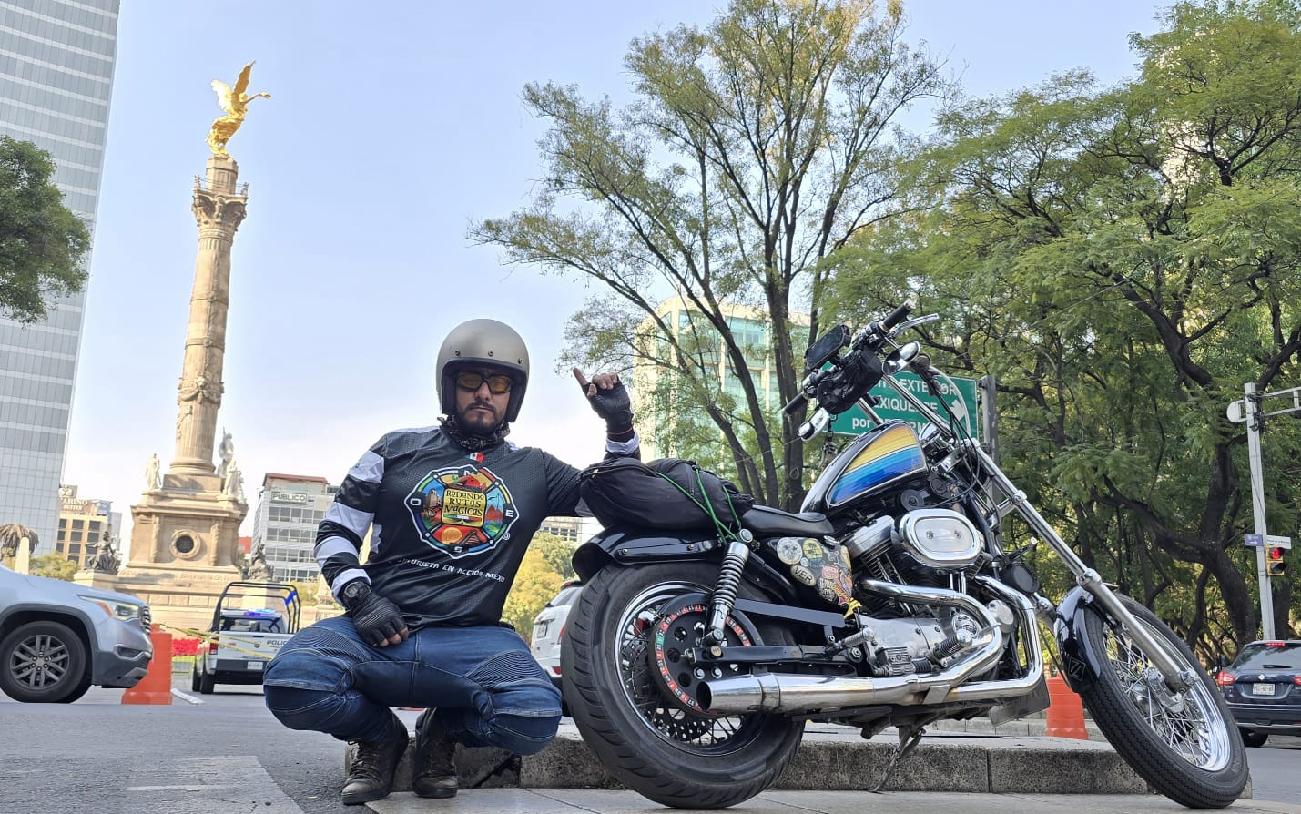 El icónico angel de la independencia