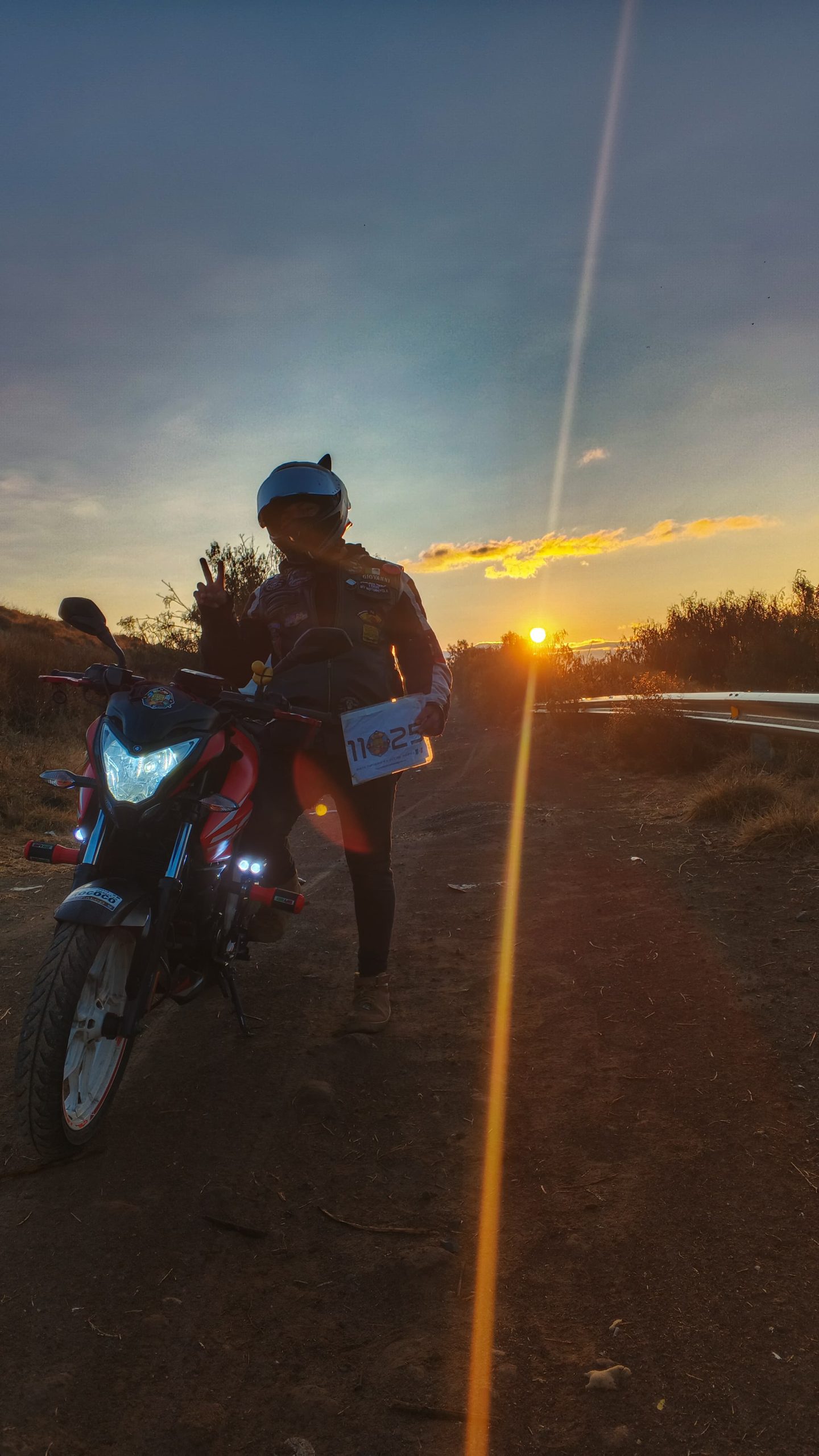 Amaneció muy bonito este domingo y aprovechamos para tomar una ruta de mí adolescencia 🫣 pero ahora con moto