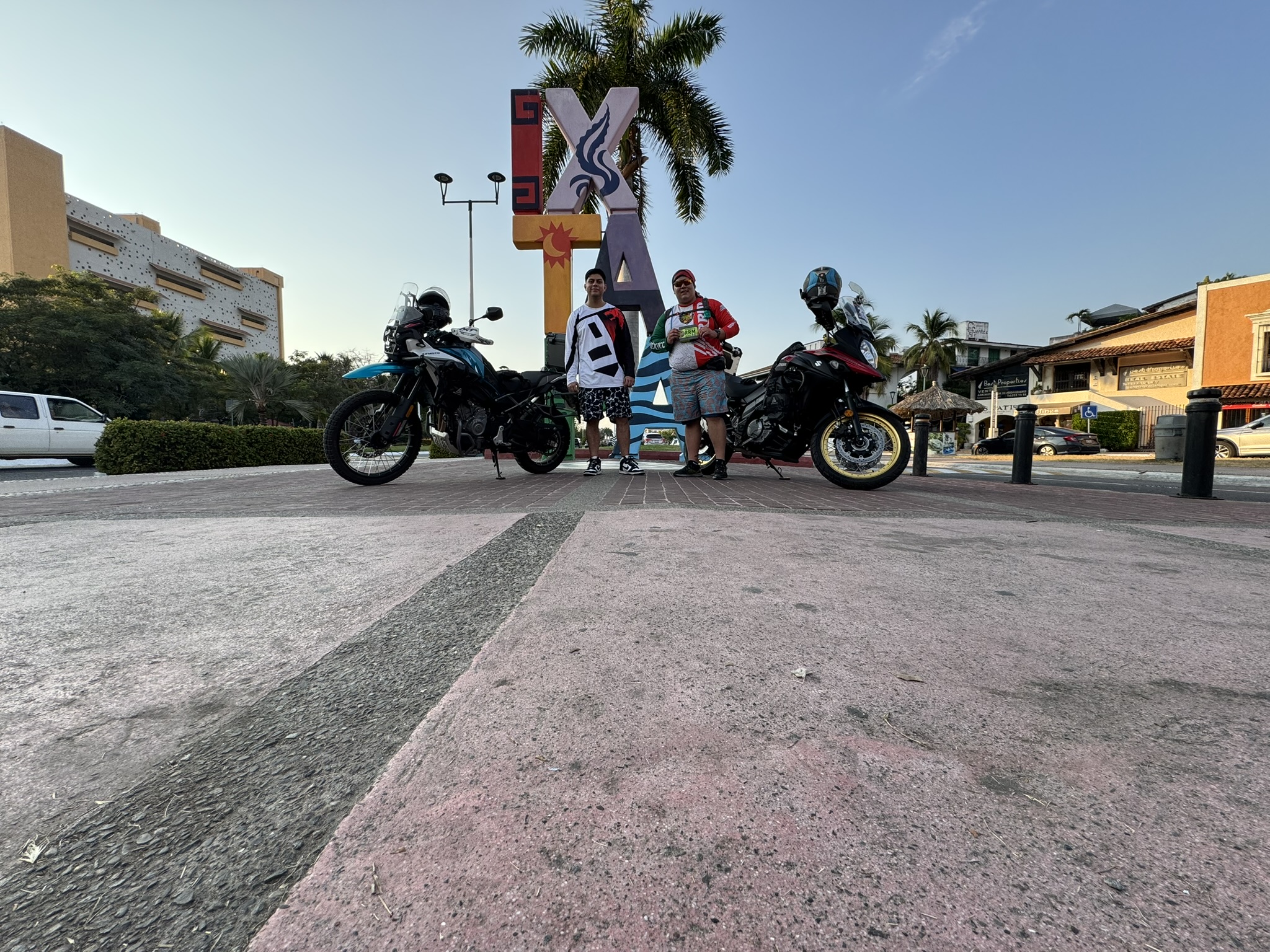 Primer ixtapazo en moto