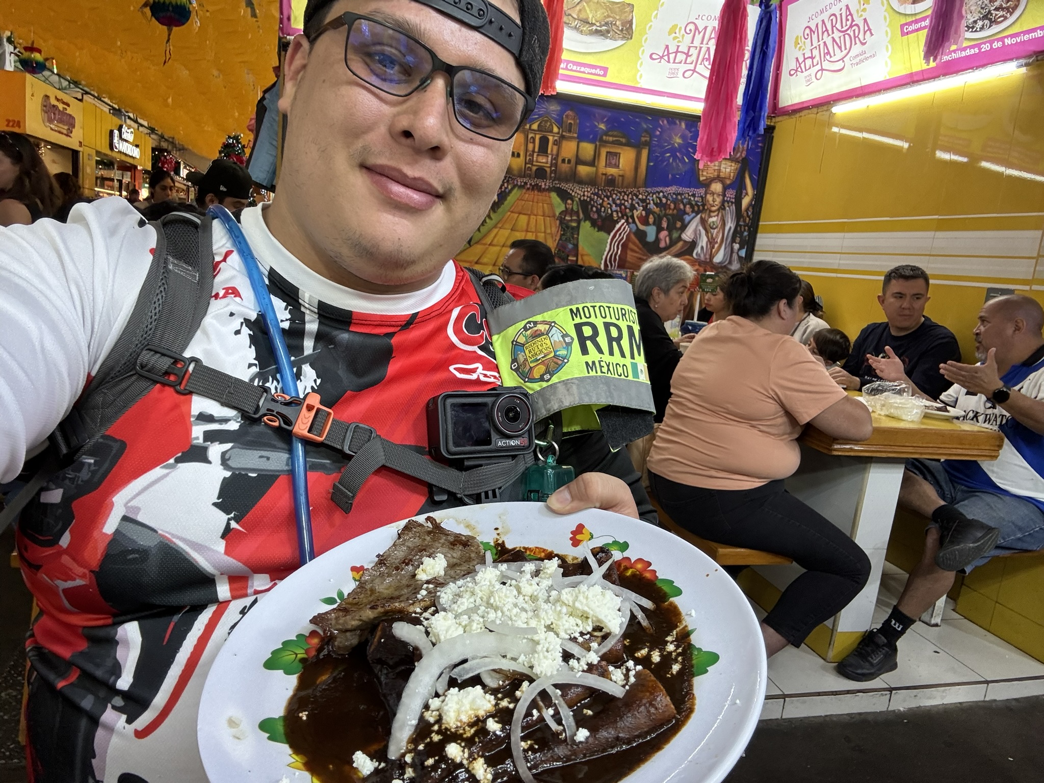 Enmoladas de Mole negro