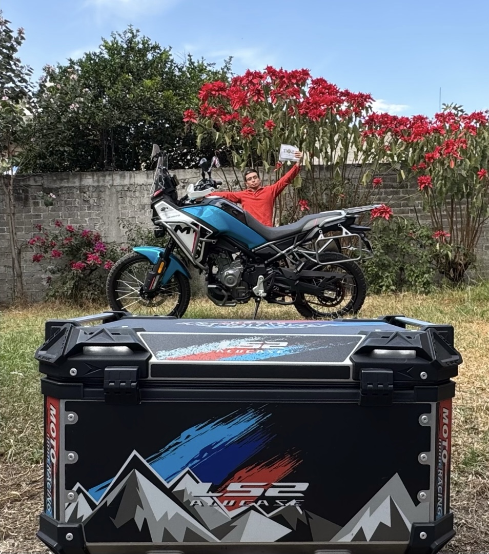 El mejor top case es aquel donde cabe la moto