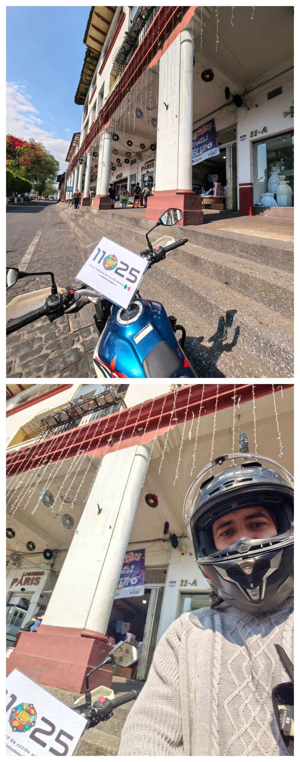 En el centro de Uruapan