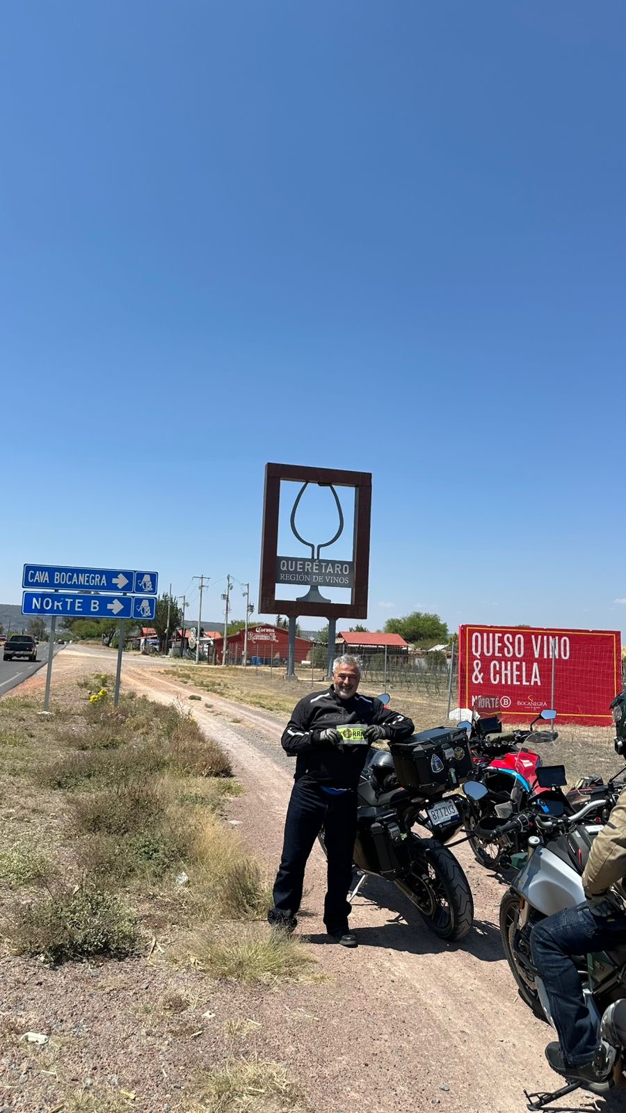 En un viaje con amigos de RRM por Querétaro en la ruta del queso y vino