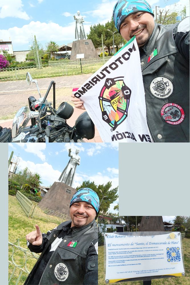 La super estatua del Santo