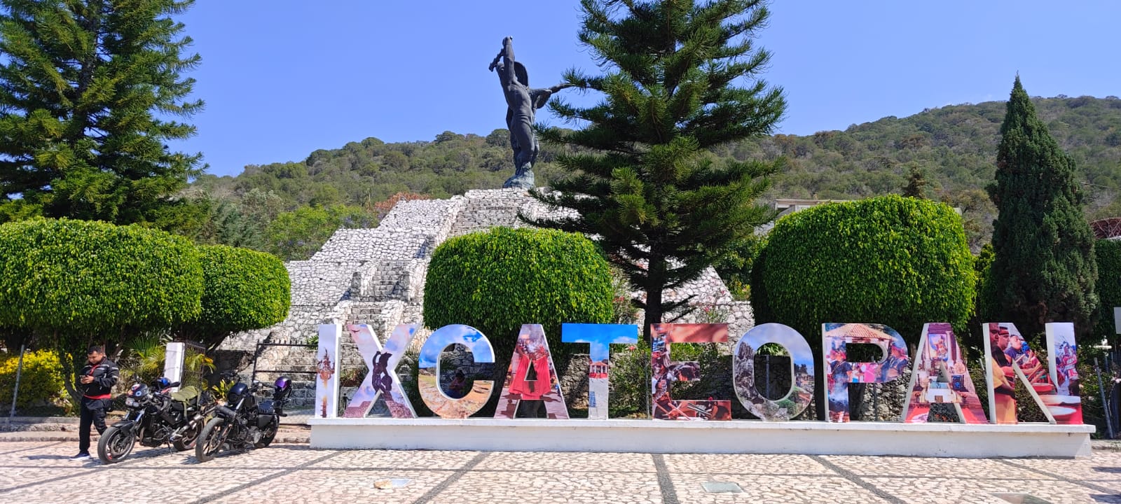 Visitando ixcateopan