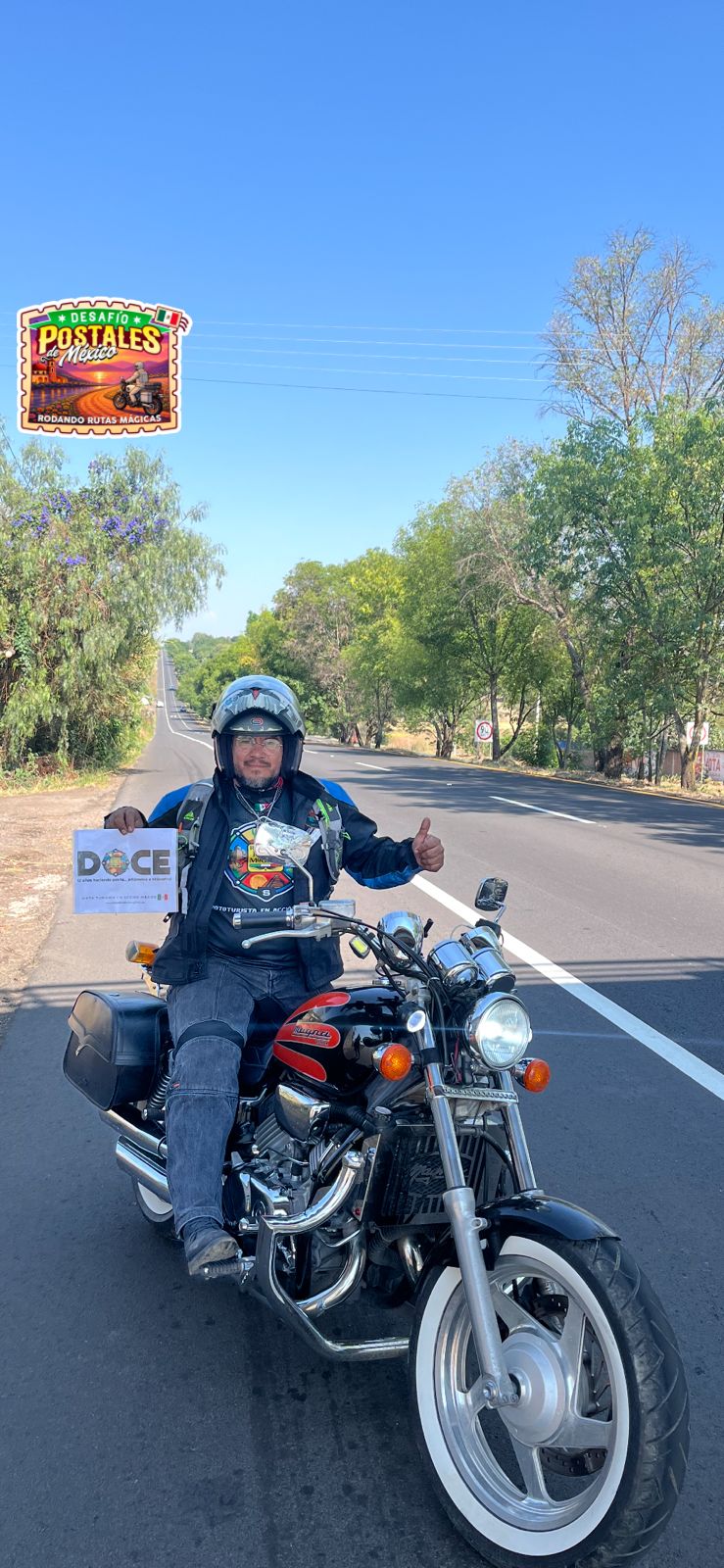 Recta larga de carretera