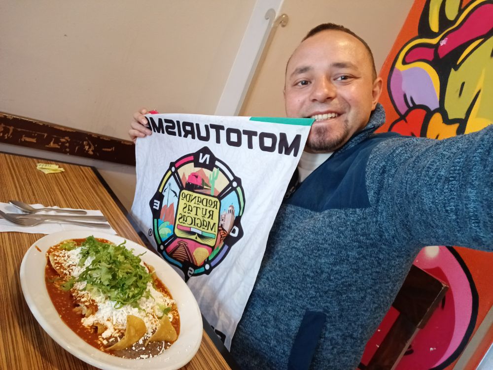 Unas buenísimas enchiladas potosinas