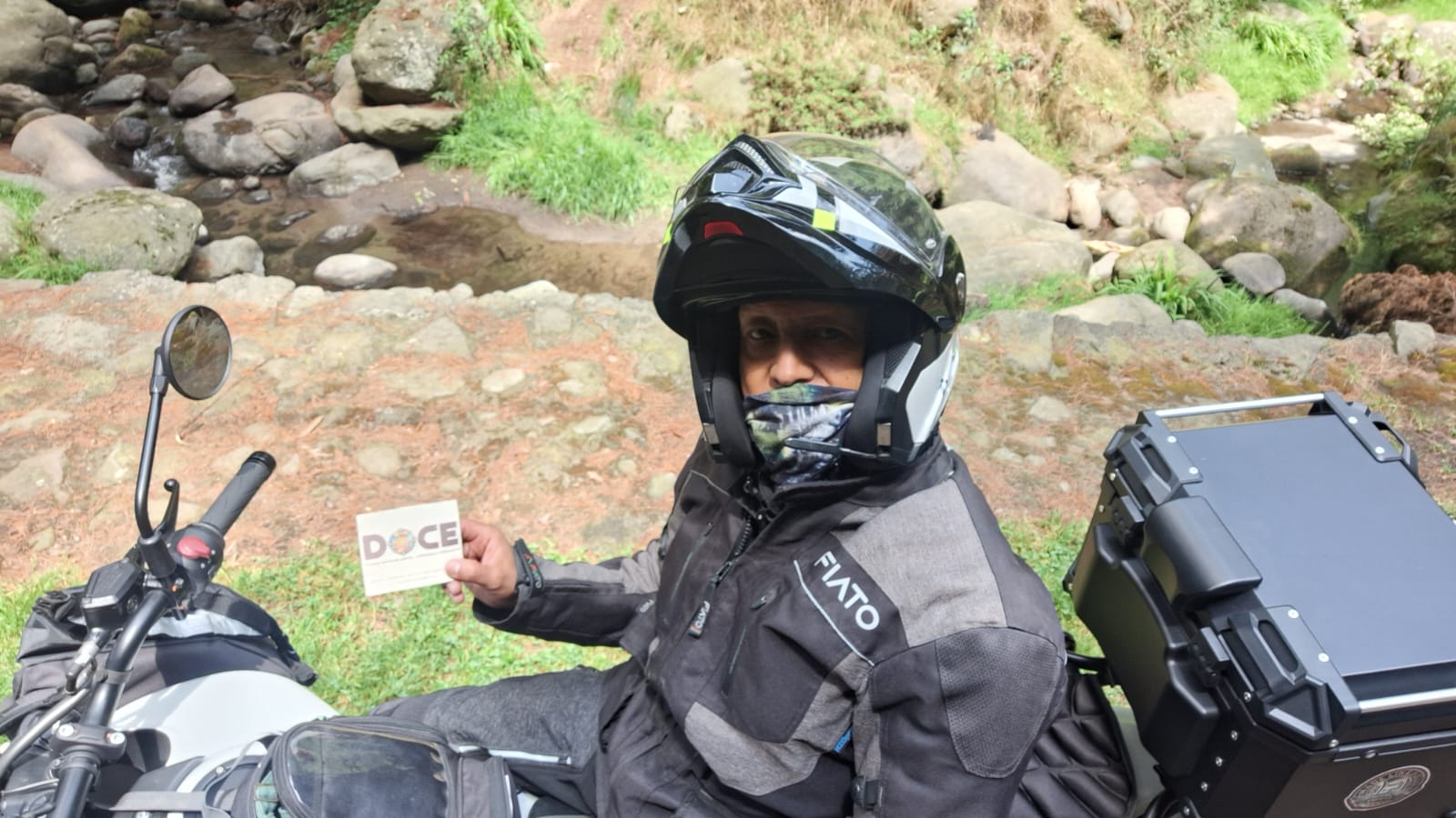 Mini rio quizá porque no ha llovido