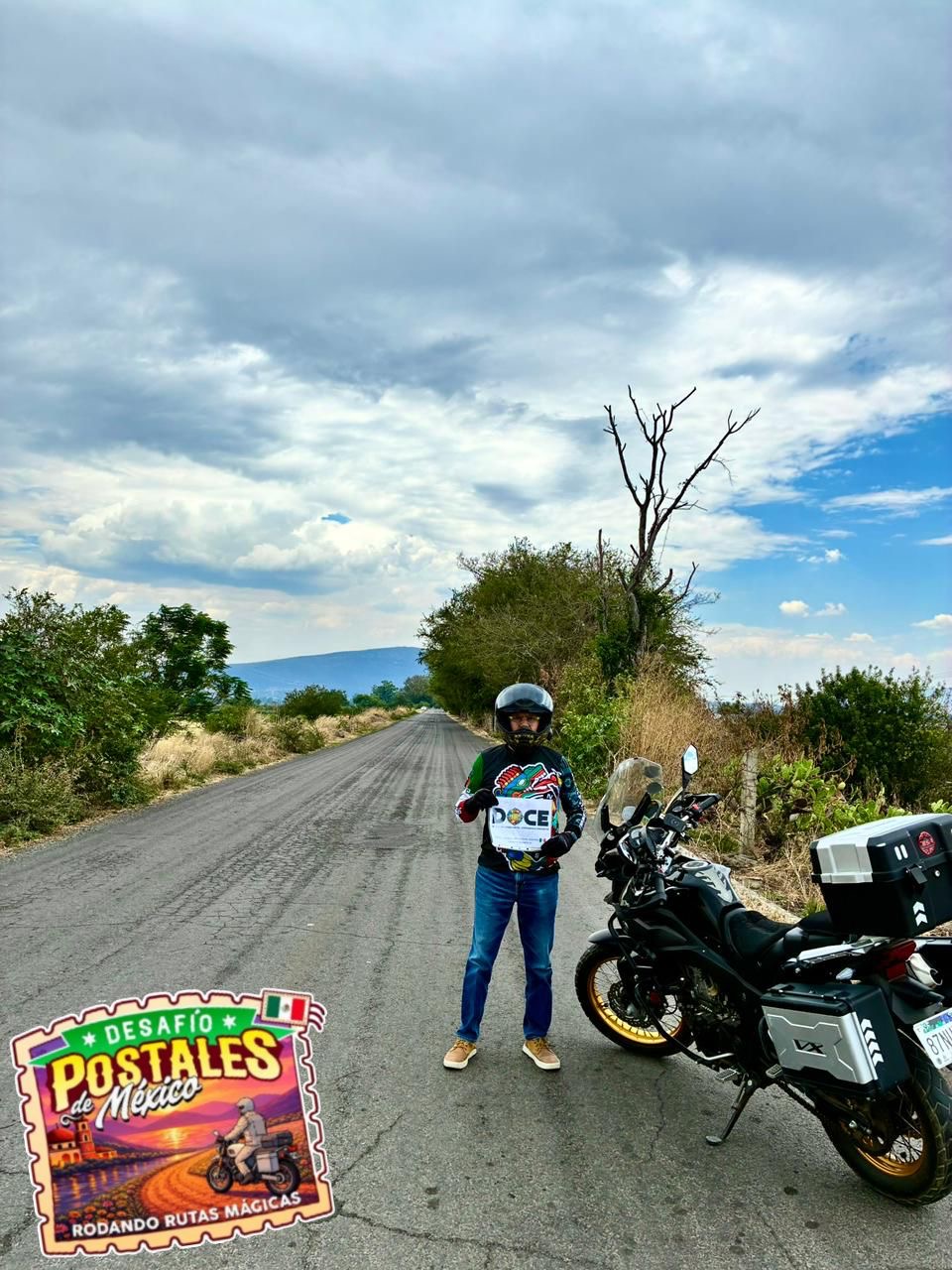 POSTAL RECTA LARGA DE CARRETERA