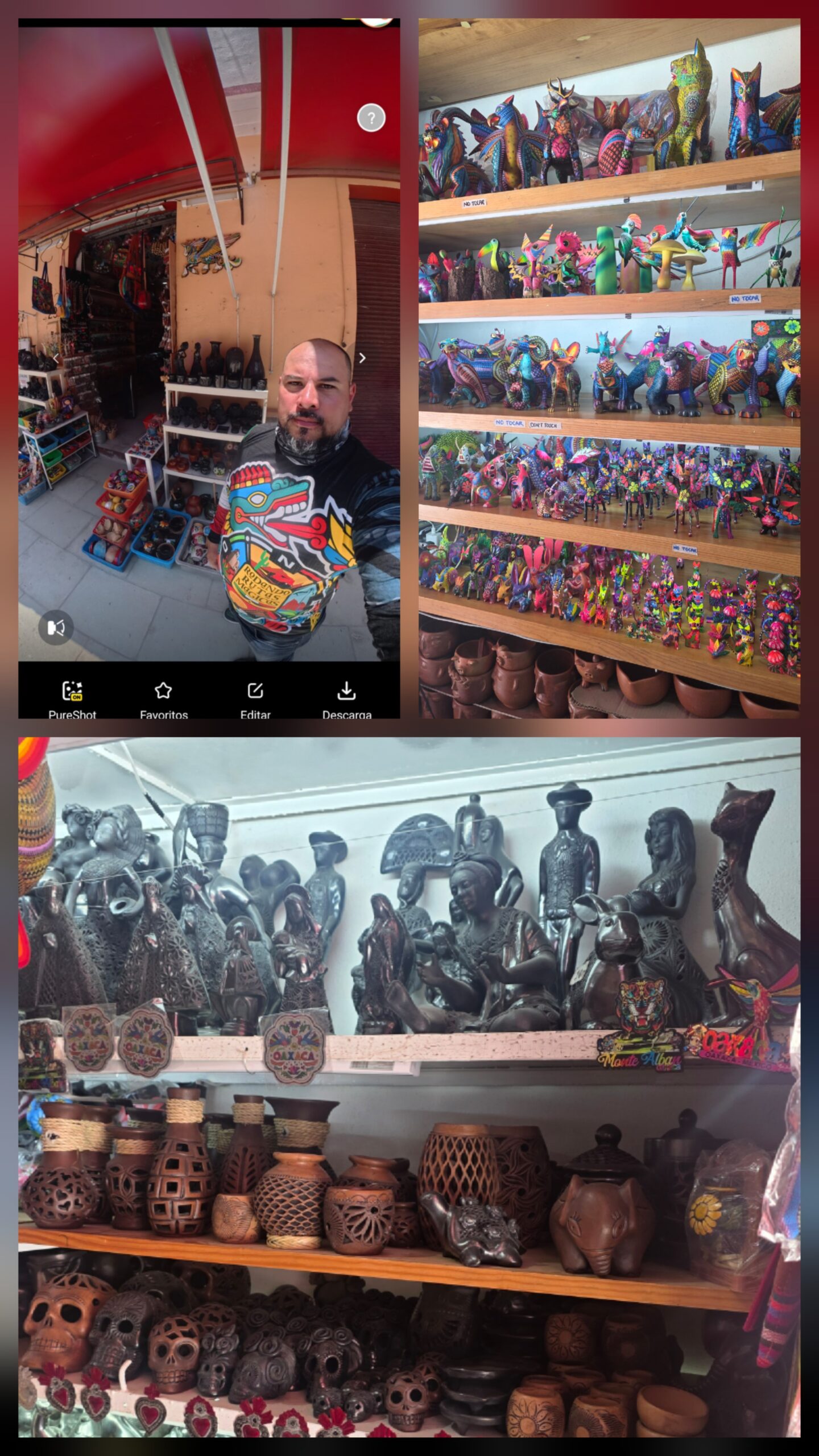 Alebrijes y barro negro
