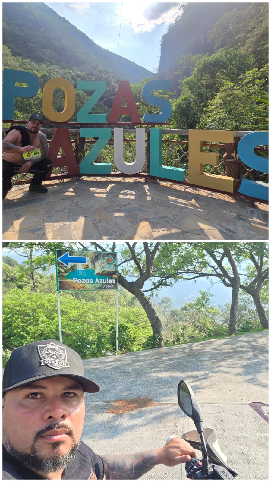 Pozas azules de atzala