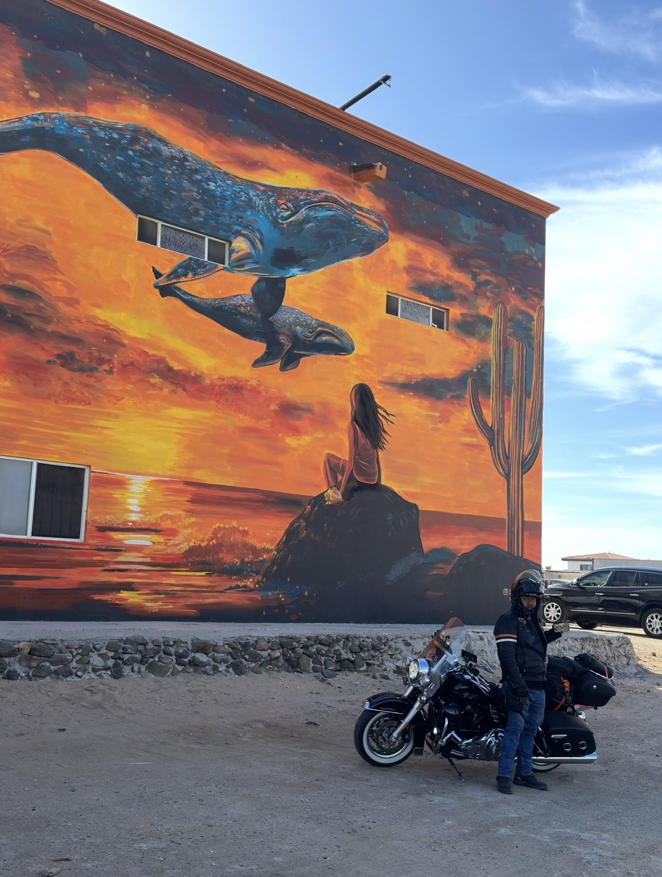 Mural ballenas