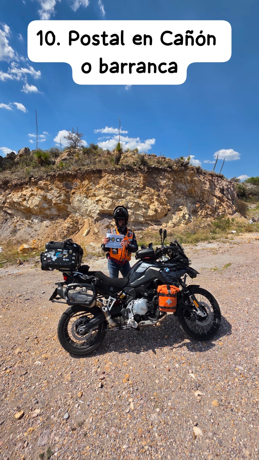 Postal en Cañón o barranca